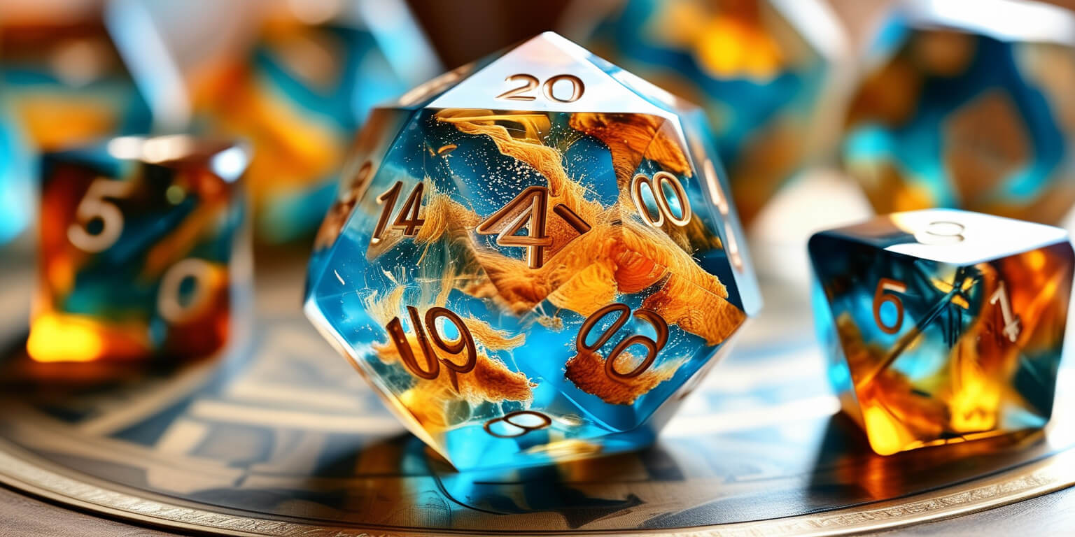 Top 25 Resin Dice Designs of 2024: Must-Have Styles for Tabletop RPGs
