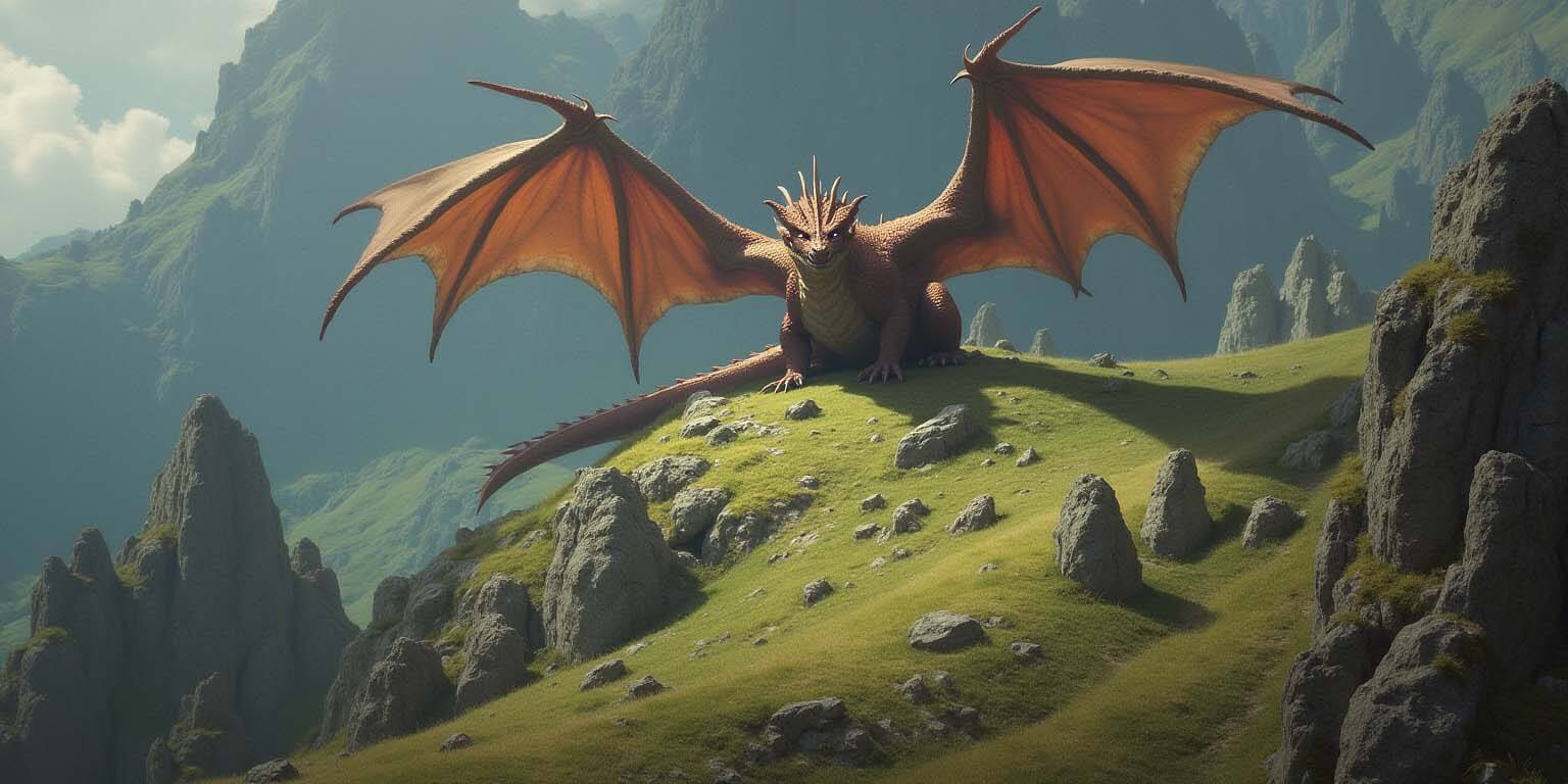 Where do Dragons live? Dice of Dragons