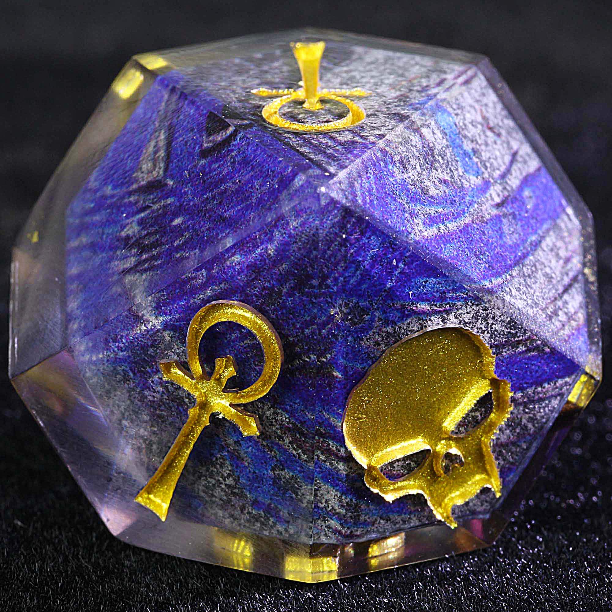15 Polyhedral Camarilla Sets of Dice VtM WoD Indigo Rising Tide - Dice of Dragons