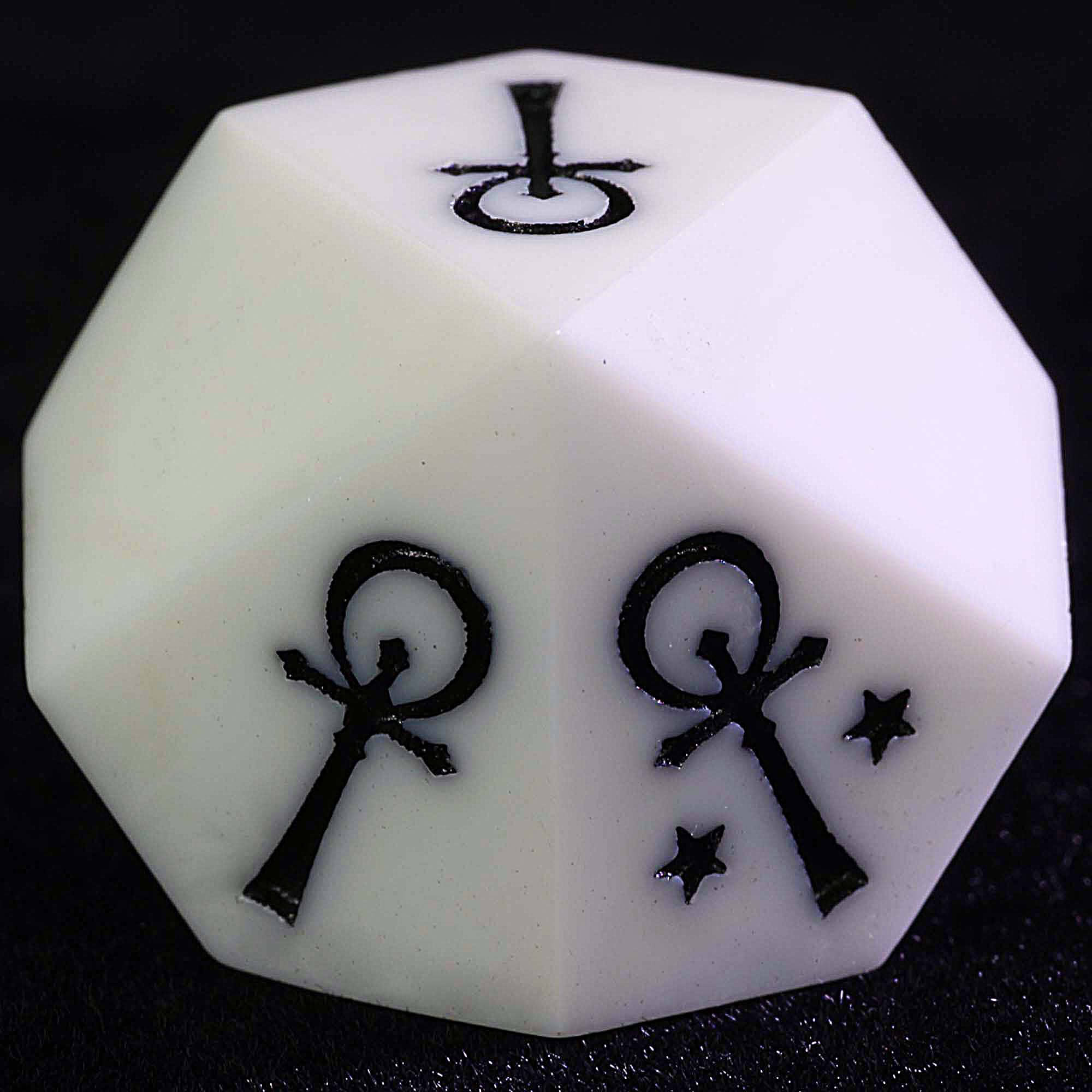 15 Polyhedral Camarilla VtM Sets of Dice WoD Ivory Contract - Dice of Dragons