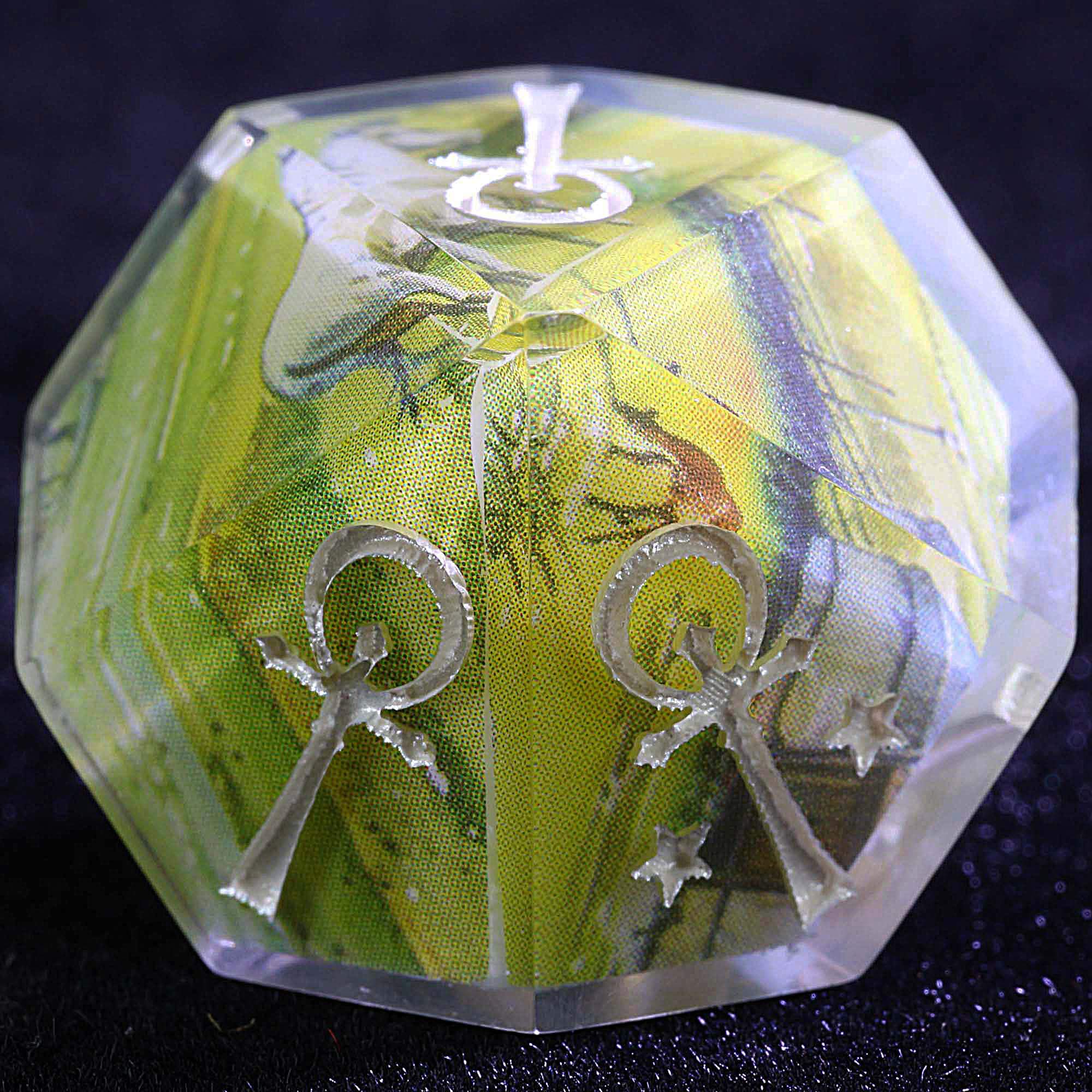 15 Polyhedral Resin Camarilla Dice VtM WoD Sets Wilderness Wind