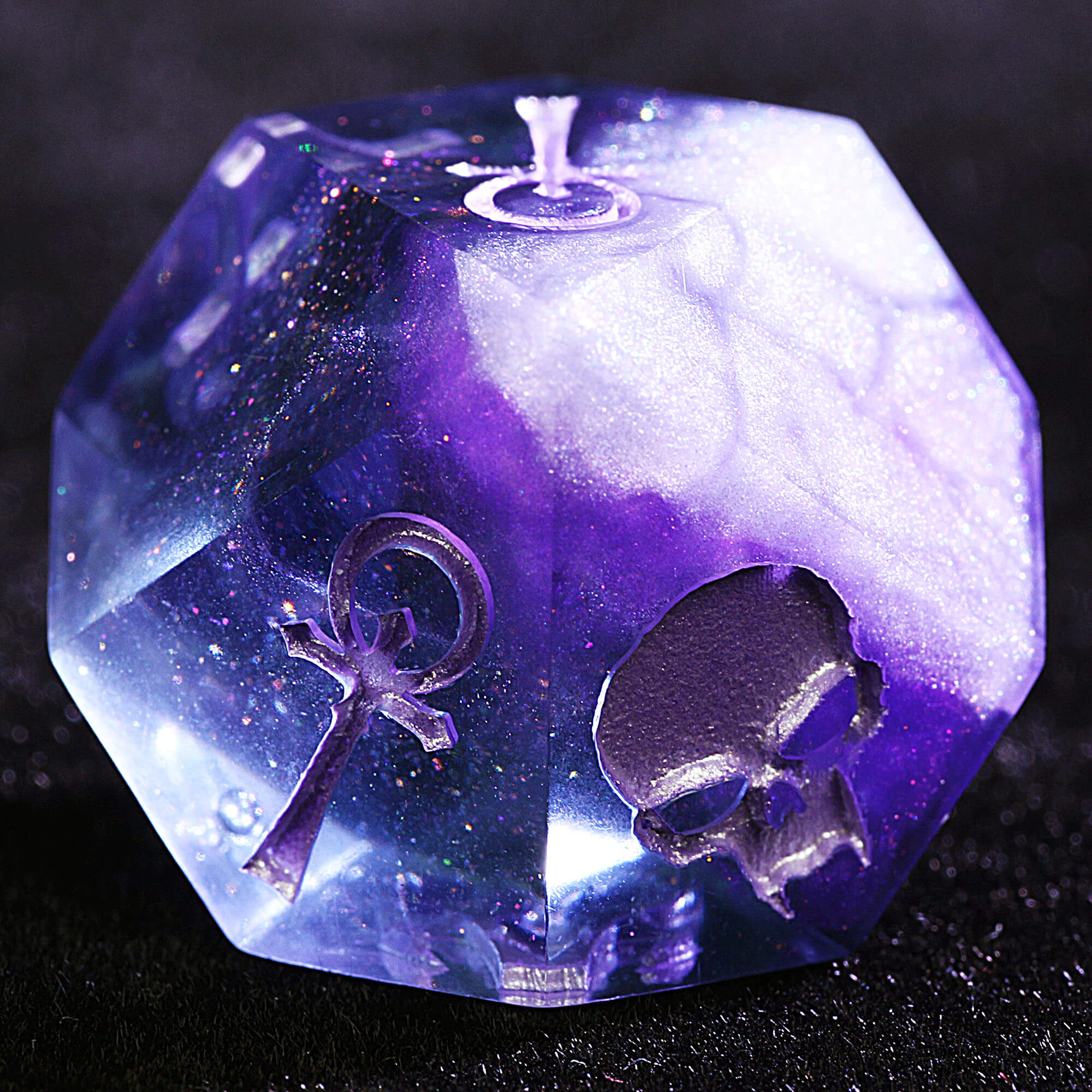 15 Polyhedral Resin Camarilla Set Dice WoD VtM The Chalice - Dice of Dragons