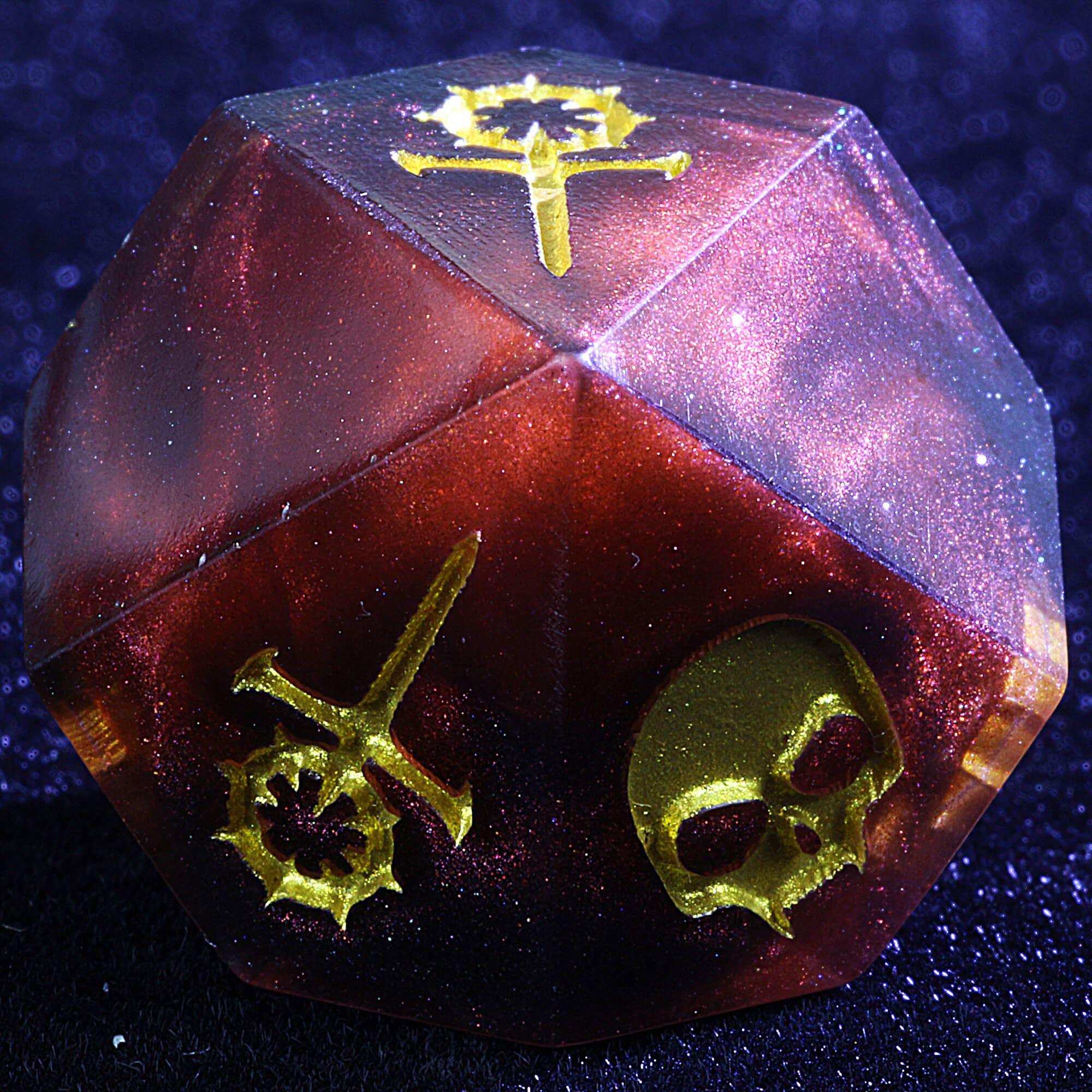 15 Polyhedral Resin Sabbat Dice Set VtM WoD Arcane Blood