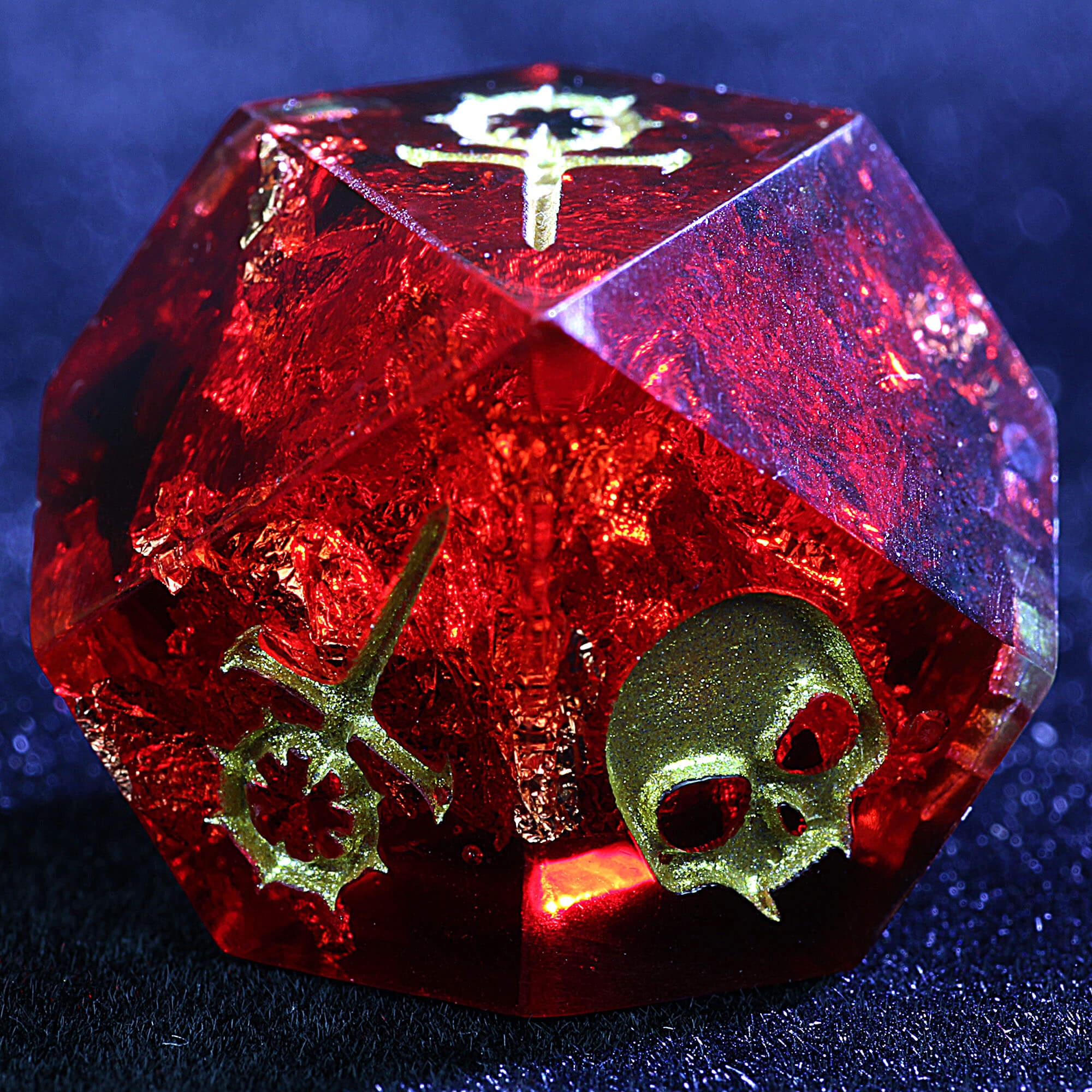 15 Polyhedral Resin Sabbat Dice Sets VtM WoD The Crucible - Dice of Dragons