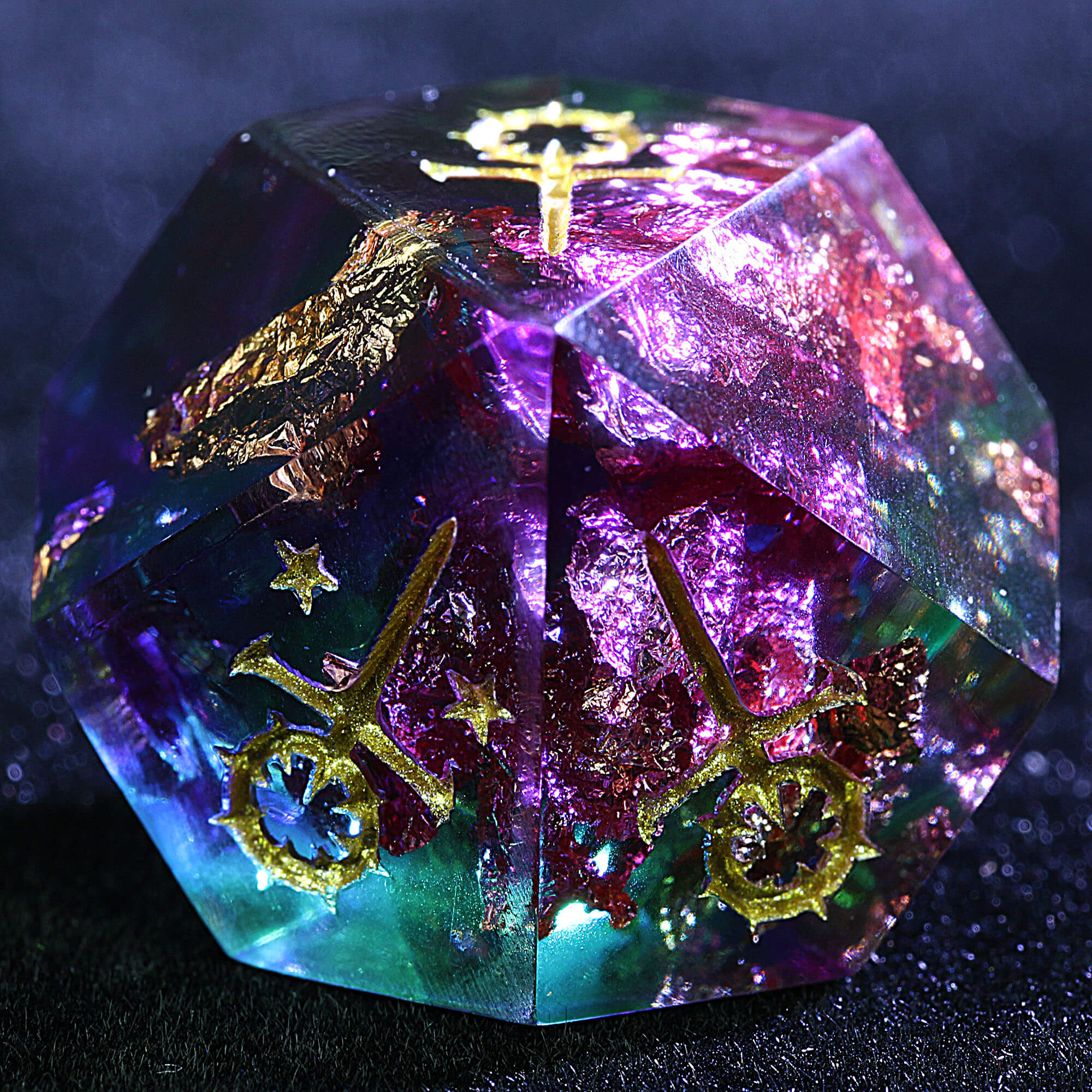 15 Polyhedral Resin Sabbat Dice Sets VtM WoD The Crucible - Dice of Dragons