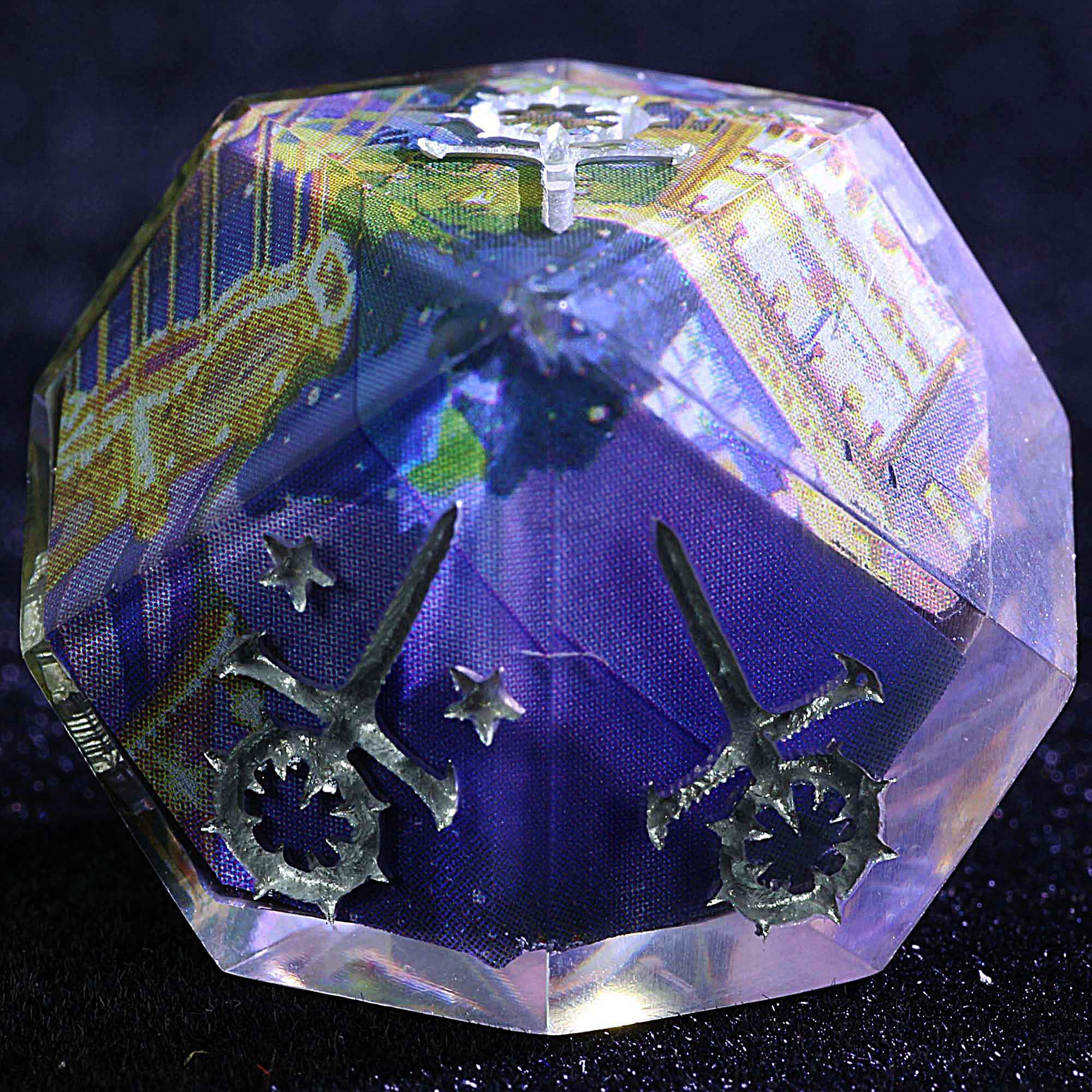 15 Polyhedral Resin Sabbat Dice WoD Sets VtM Summer Paradise