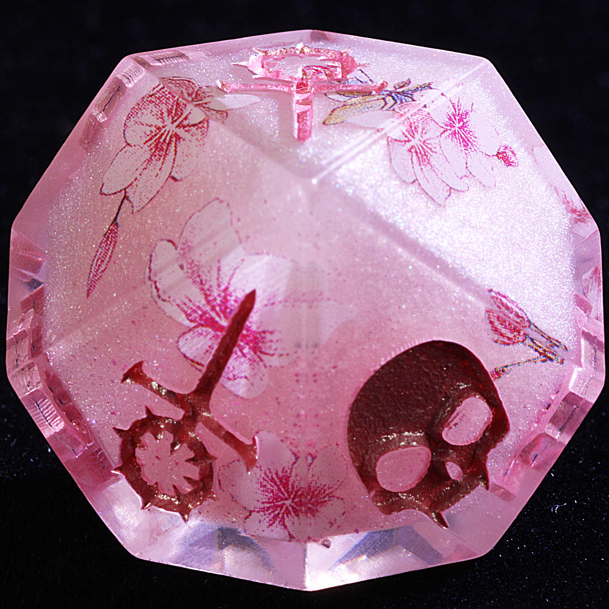 15 Polyhedral Resin Sabbat Dice Set WoD VtM Petal Reverie
