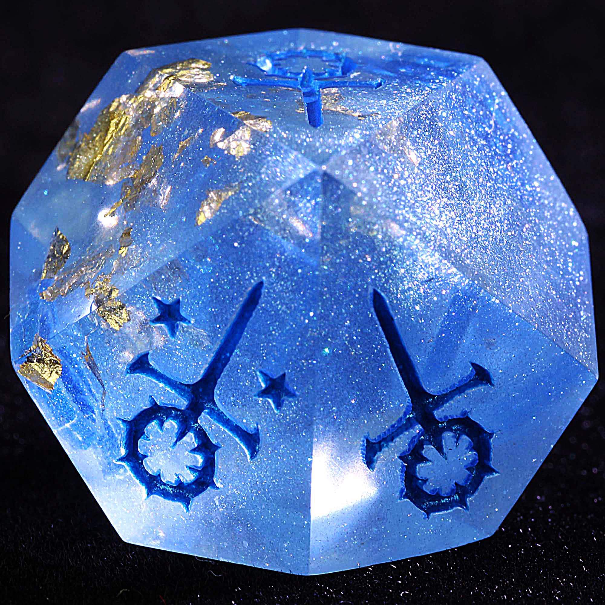 15 Polyhedral Resin Sabbat Set WoD VtM Dice Rapturous Void