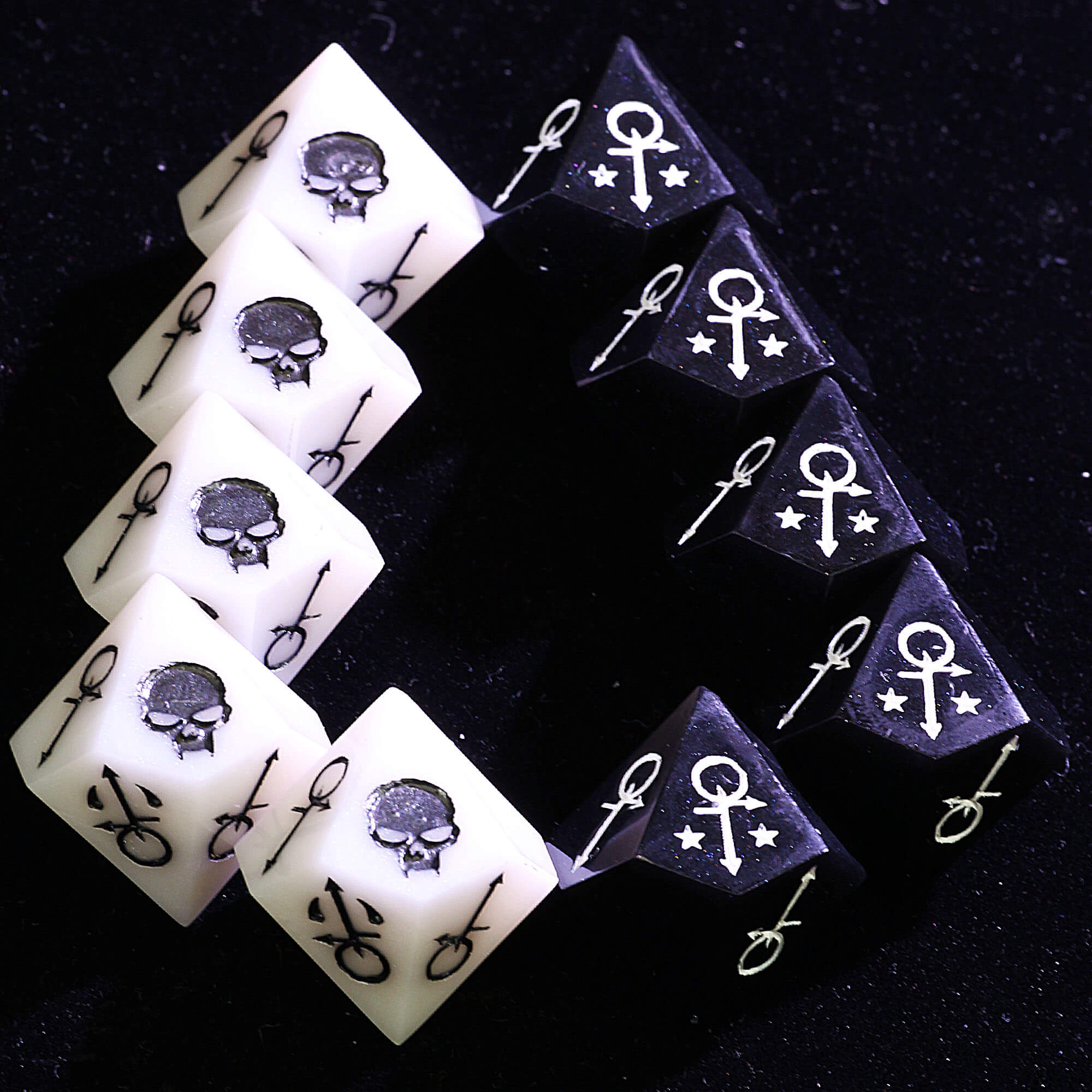 15 Polyhedral Resin Anarch VtM Sets Dice WoD Iconoclast Paradox - Dice of Dragons