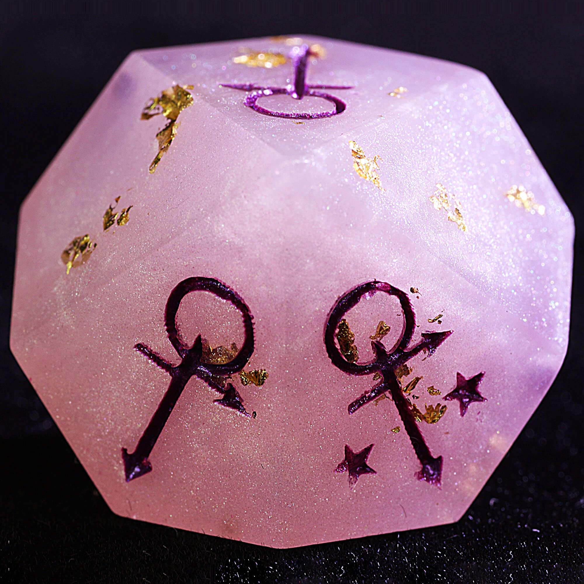 15 Polyhedral Resin Anarch VtM WoD Set of Dice Revolution Dawn - Dice of Dragons