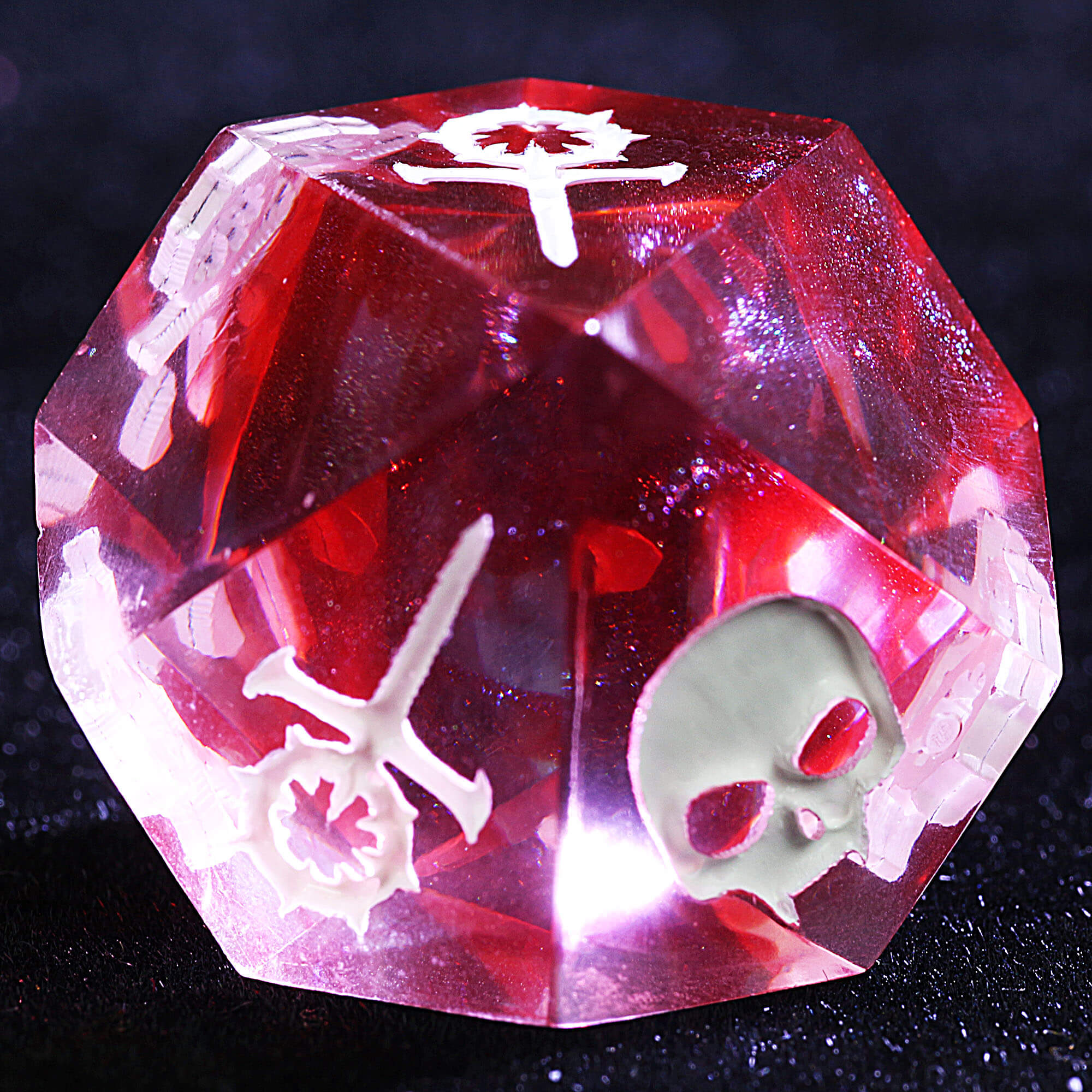 15 Polyhedral Resin Sabbat WoD Sets Dice VtM The Pandemonium - Dice of Dragons