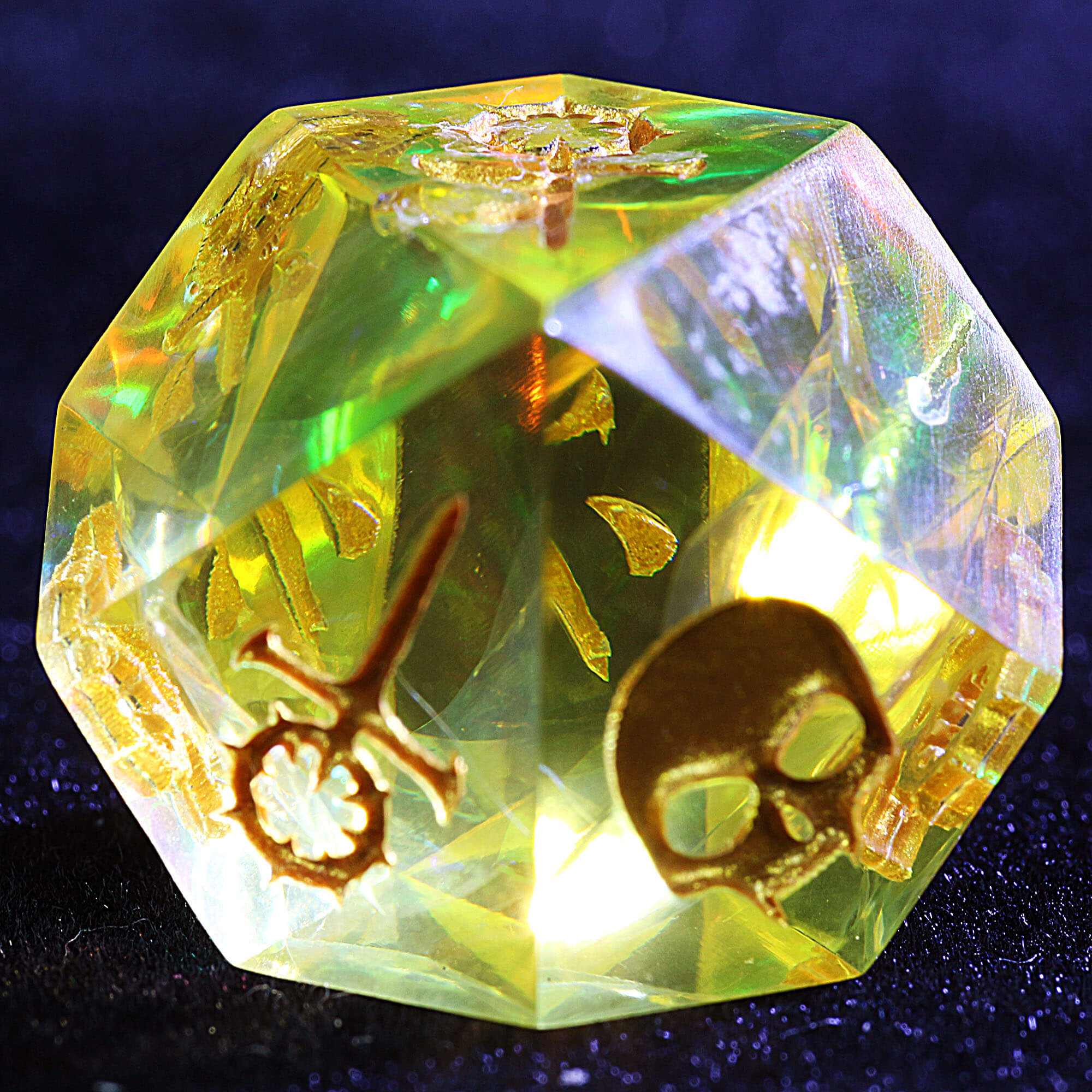 15 Polyhedral Resin Sabbat WoD Set of Dice VtM The Crucible - Dice of Dragons