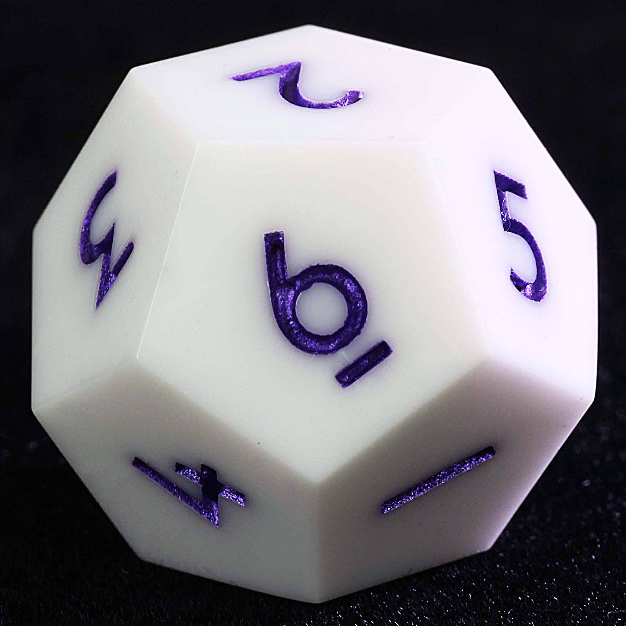 3 Polyhedral Resin 20 Sided D10 and 6 Sided D3 Draw Steel Dice Sets Pact of Iron - Dice of Dragons