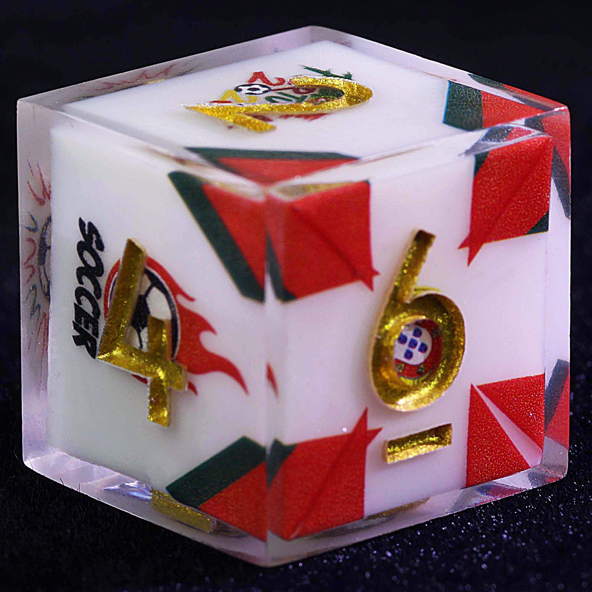 9 Football Sets D and D Dice Soccer Portugal - Dice of Dragons