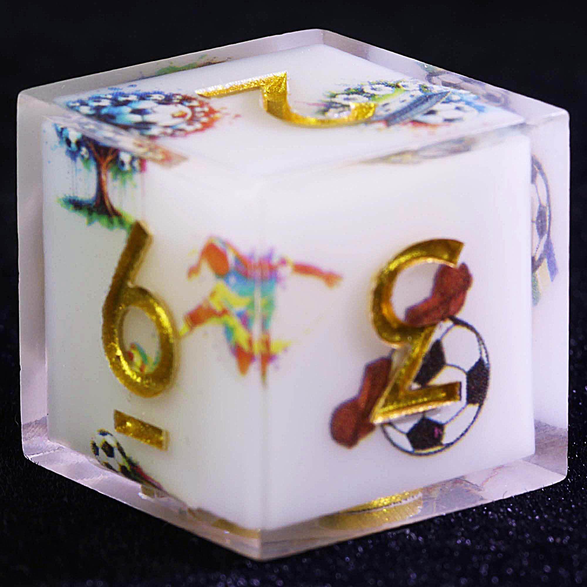 9 Football Sets DnD Dice Soccer Match Day - Dice of Dragons