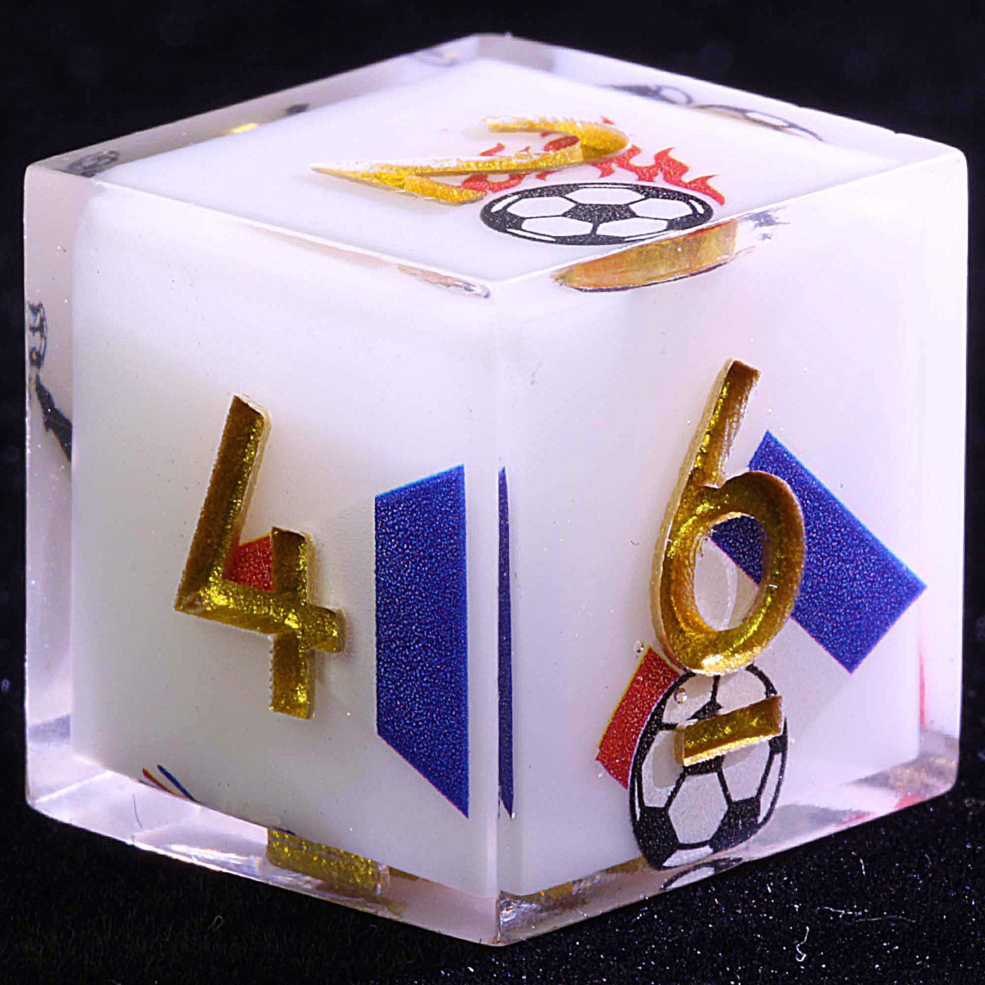 9 Football DD Dice Sets Soccer France - Dice of Dragons
