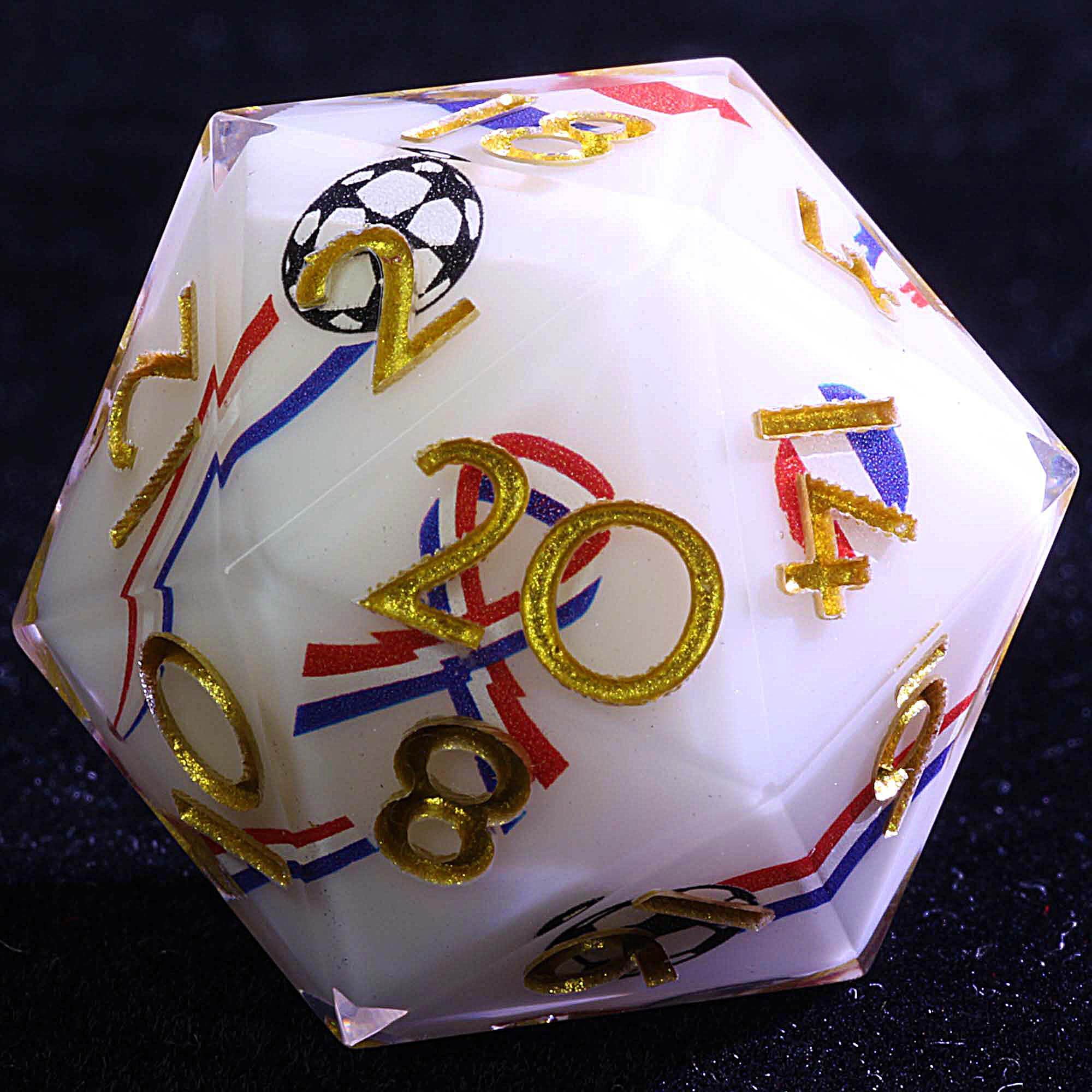 9 Football Dice Sets D&D Soccer Netherlands - Dice of Dragons