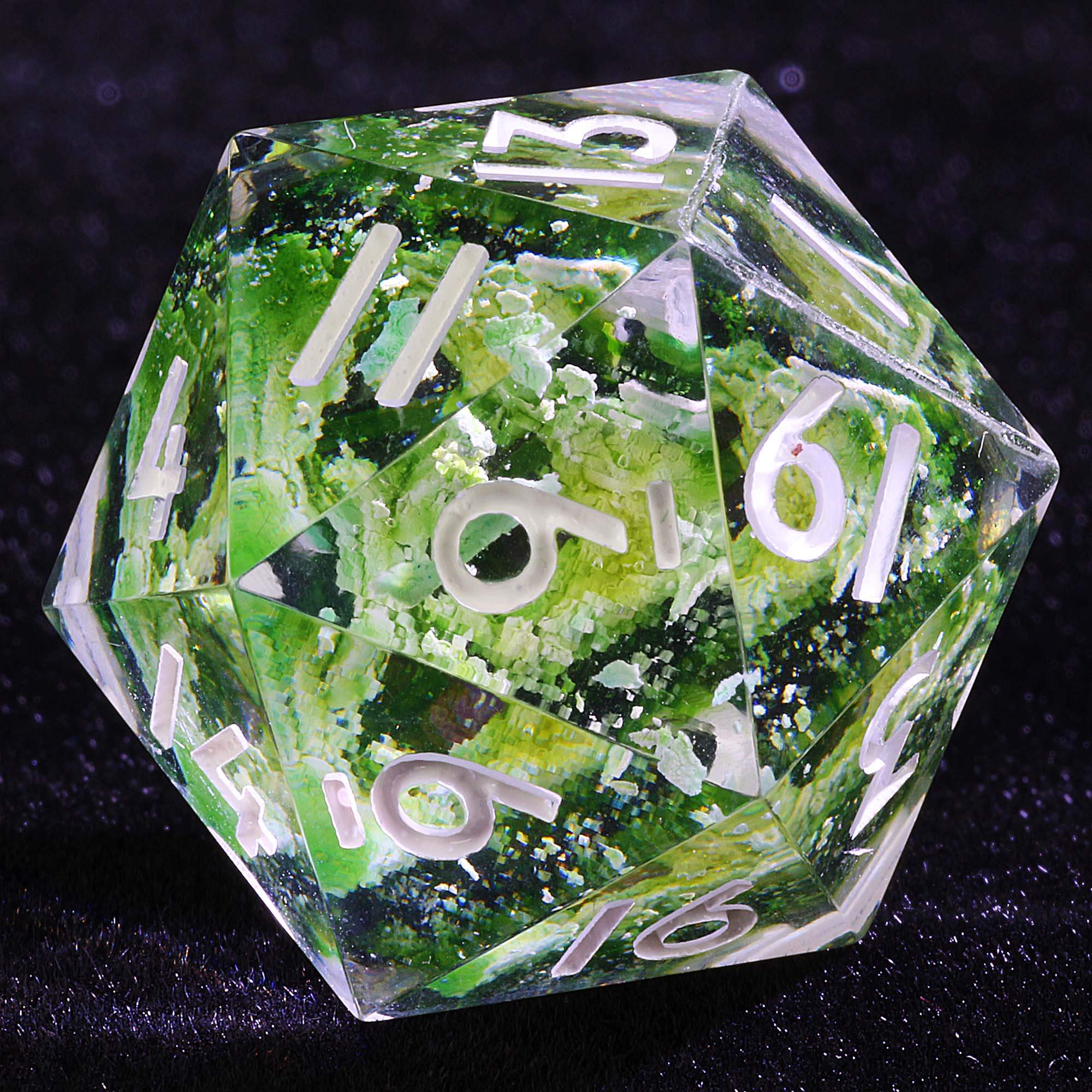 9 Polyhedral Set of DnD Dice Meadow Whisper - Dice of Dragons