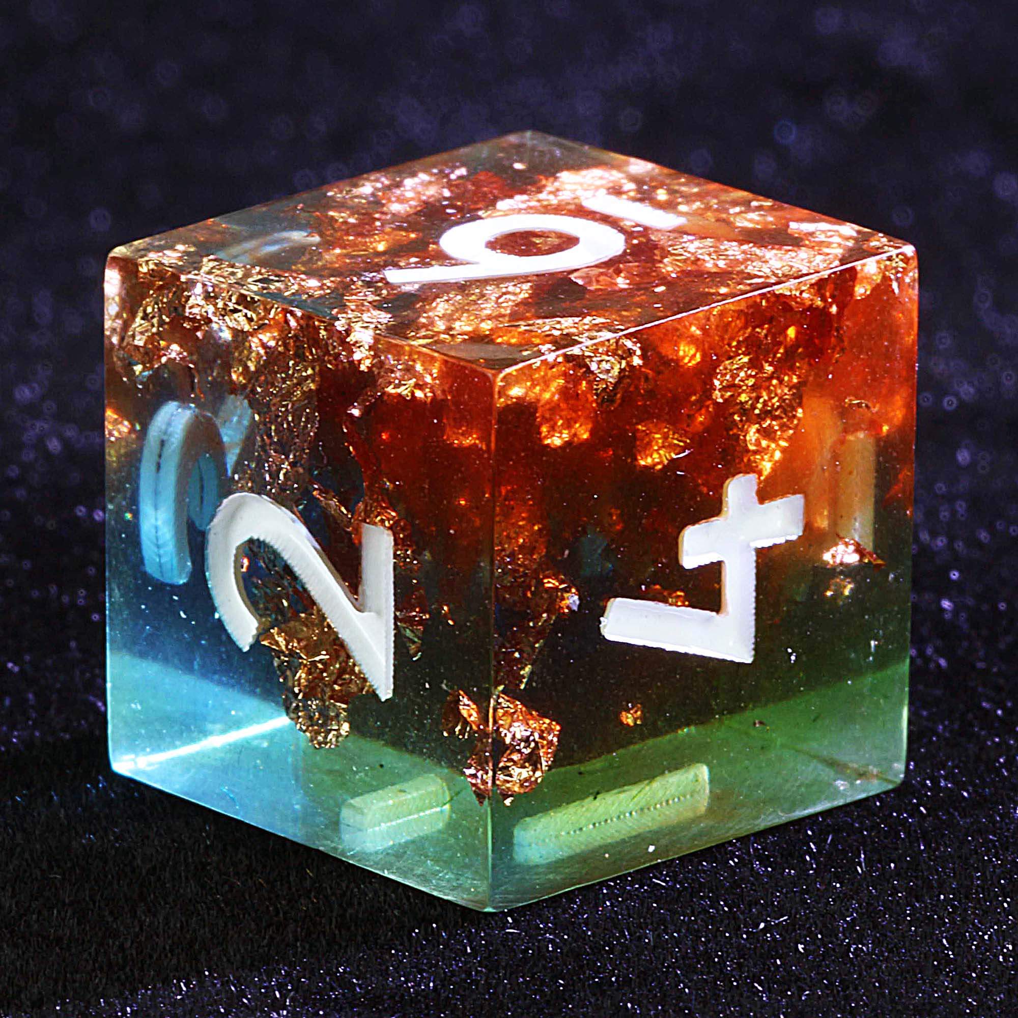 9 Polyhedral Dice Sets D&D Emerald Dragon Contract - Dice of Dragons