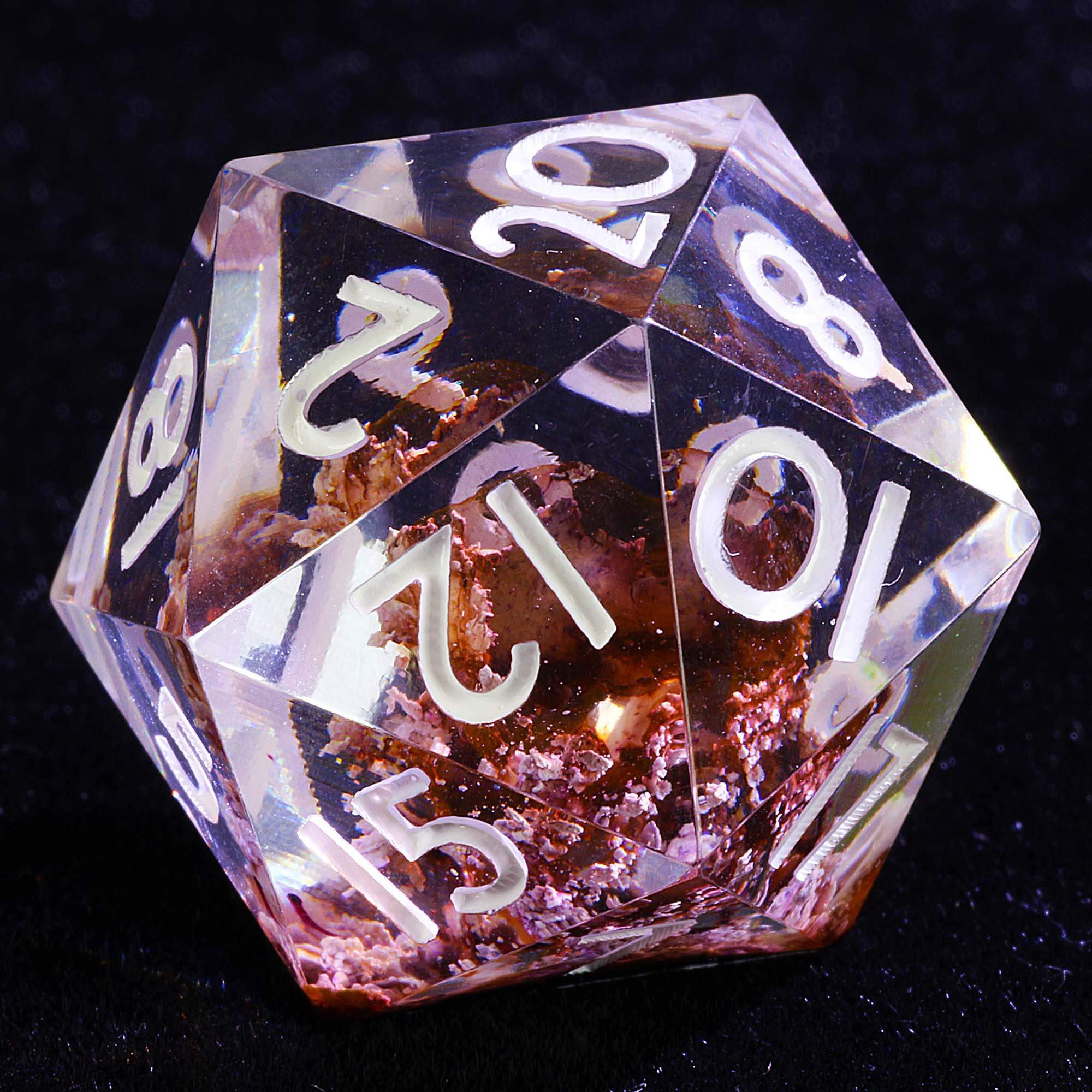 9 Polyhedral Dice D&D Sets Caramel Alchemy - Dice of Dragons
