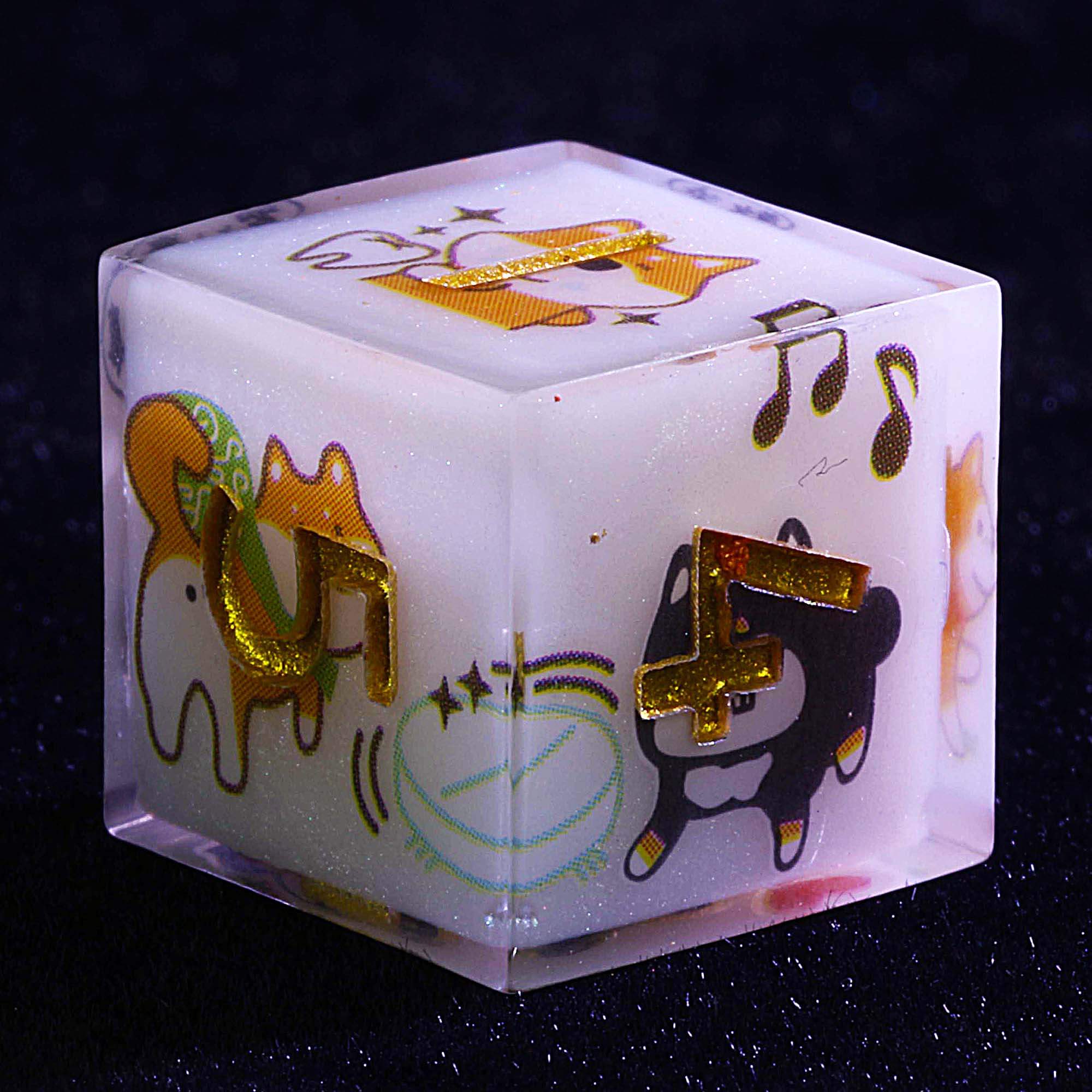 9 Polyhedral DnD Sets Dice Pawfect Diary - Dice of Dragons