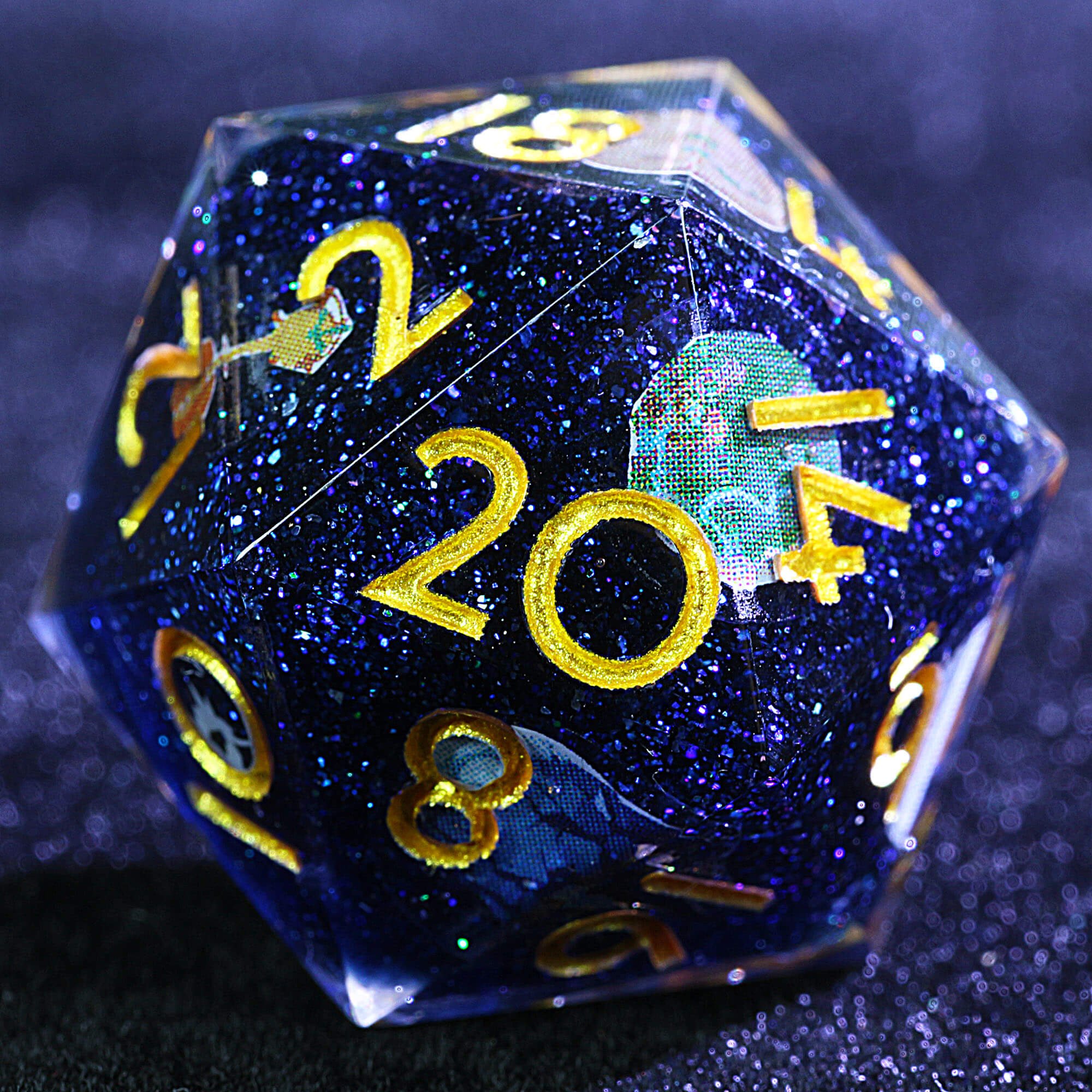D&D Outer Wilds Dice - 9pc Space Polyhedral Set