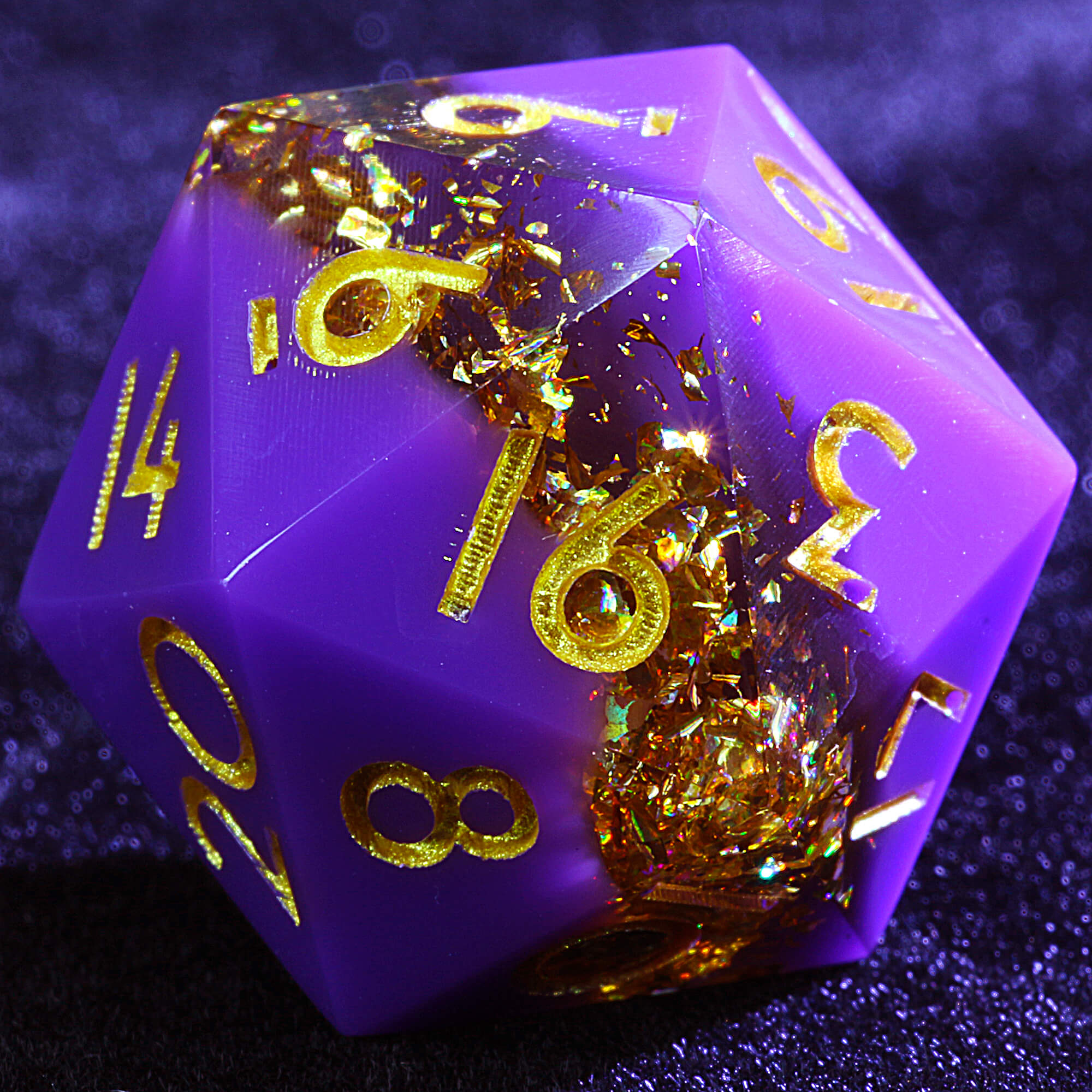 9 Polyhedral Resin Sets DnD Dice Autumn Enchanter