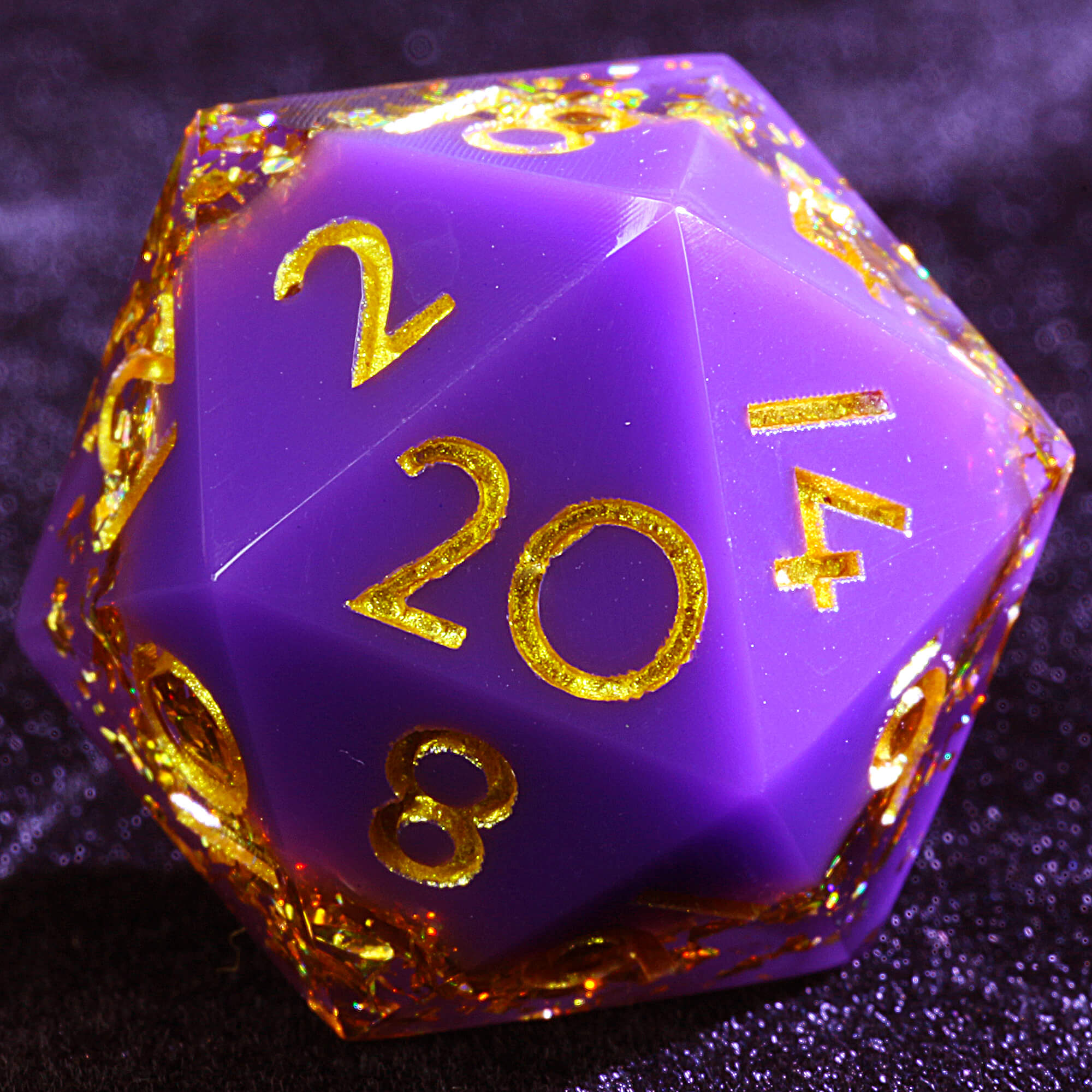 9 Polyhedral Resin Sets DnD Dice Autumn Enchanter