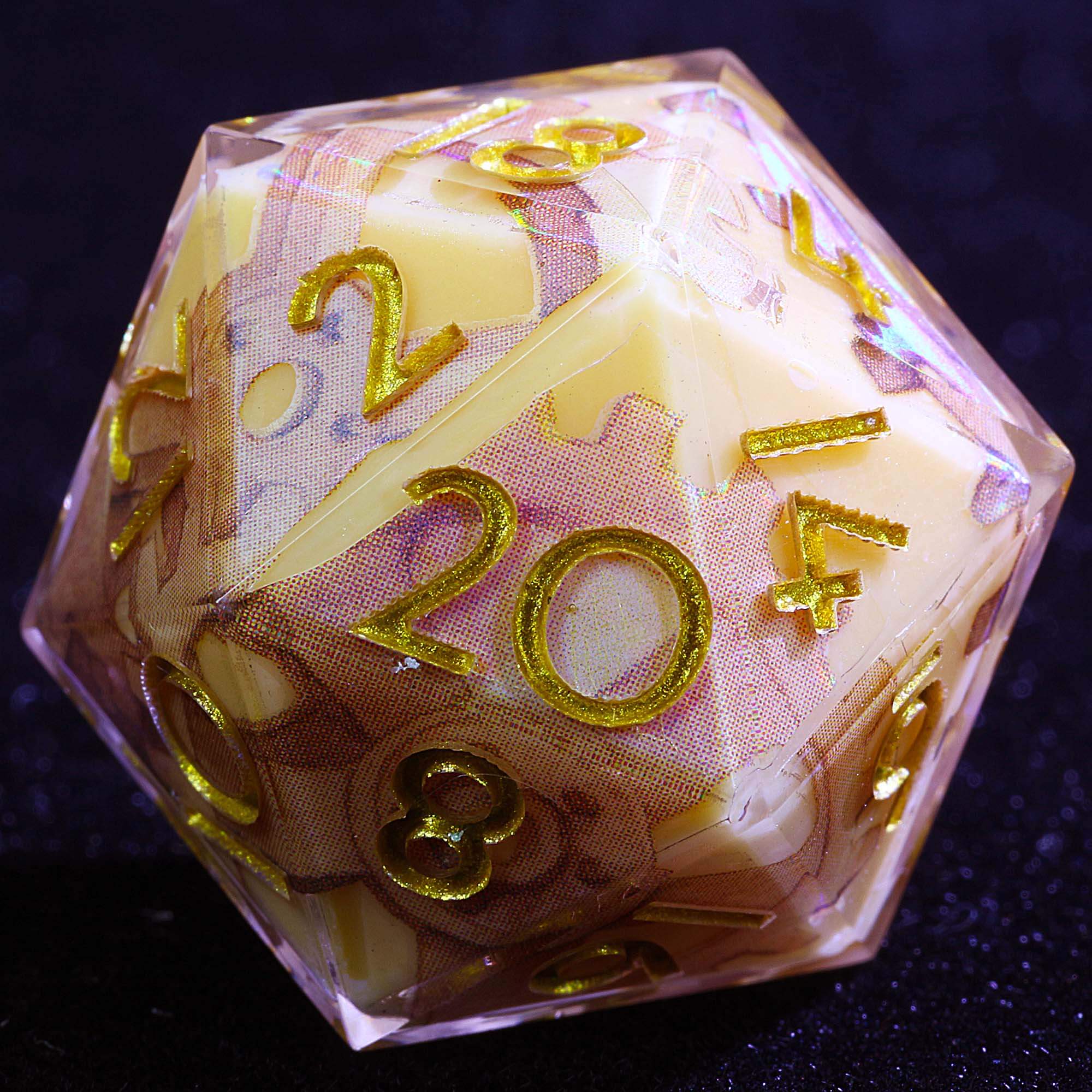 9 Polyhedral Resin Sets of Dice D and D Rusty Grar - Dice of Dragons