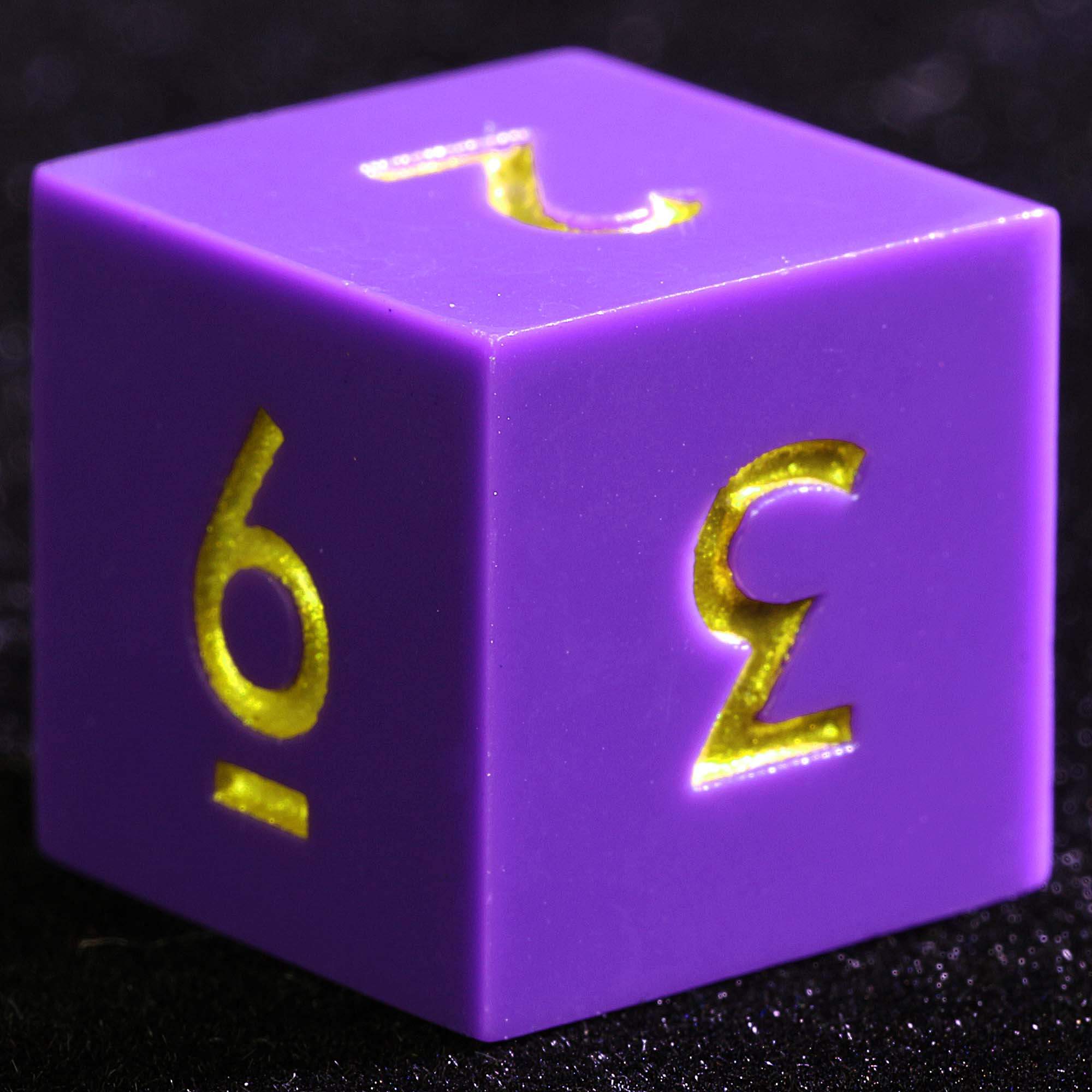 9 Polyhedral Resin Set D and D Dice Deep Sea Sigil - Dice of Dragons