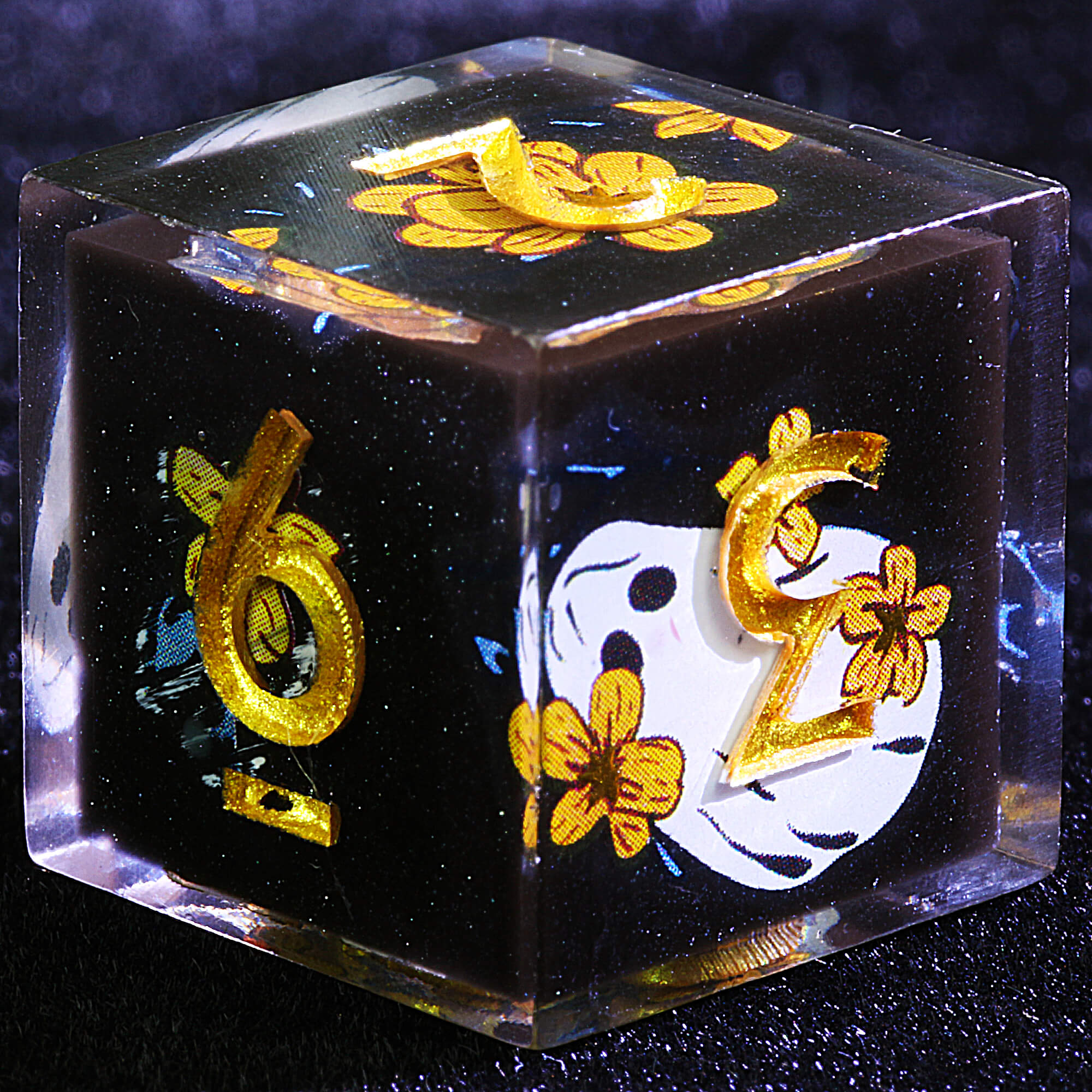9 Polyhedral Resin Set DD Dice Arcane Avian