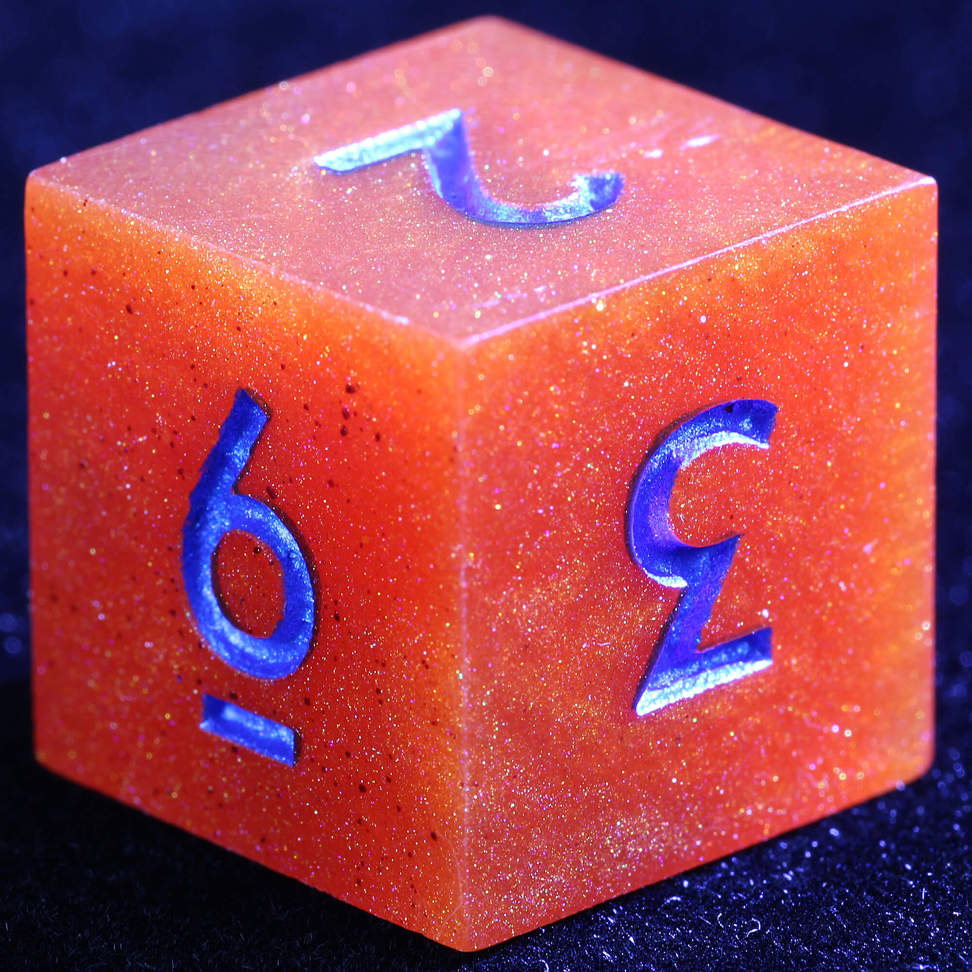 9 Polyhedral Resin Sets Dice DD Ember Aurora - Dice of Dragons