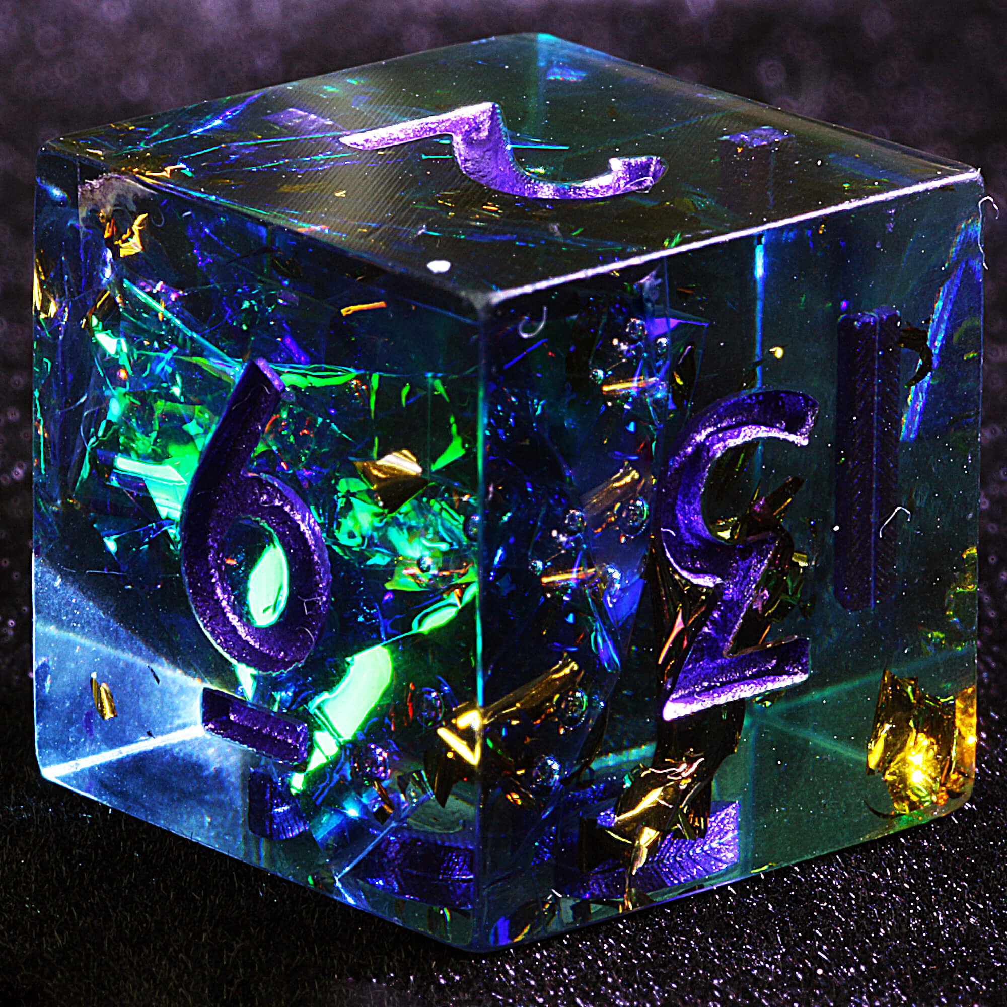 9 Polyhedral Resin Sets of DD Dice Astral Shard