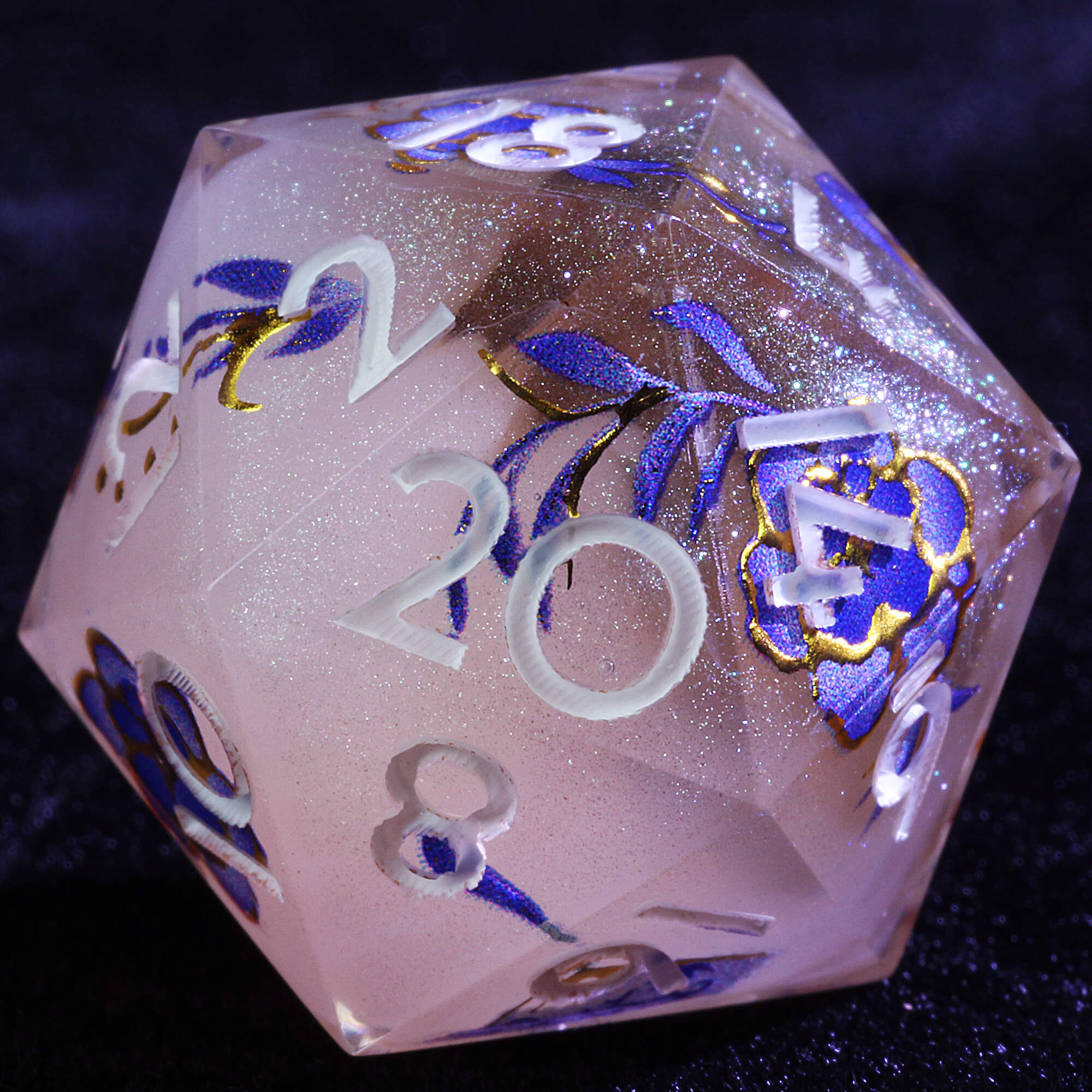 9 Polyhedral Resin Dice Set DnD Fey Dream