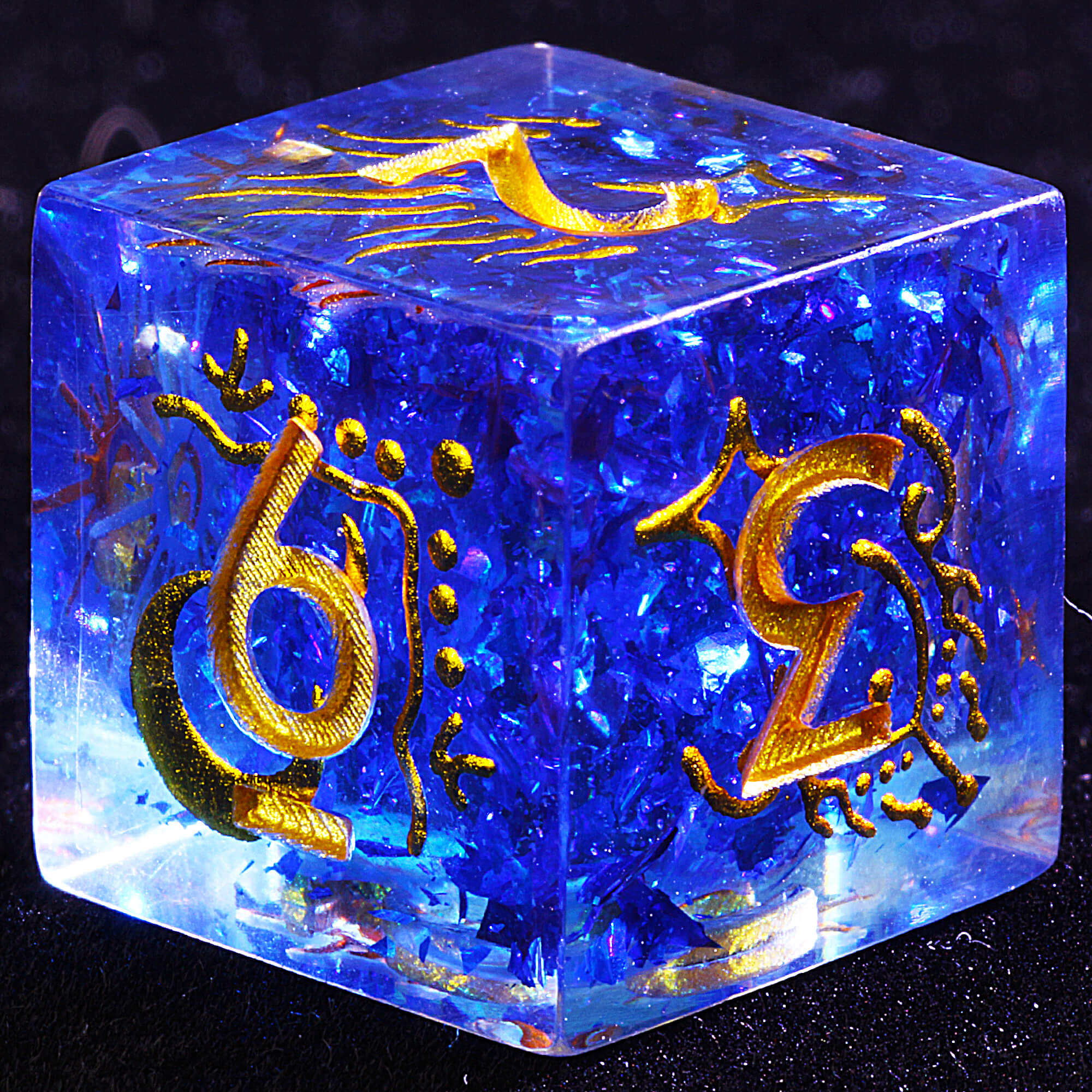 9 Polyhedral Resin Dice Sets D and D Star Oracle