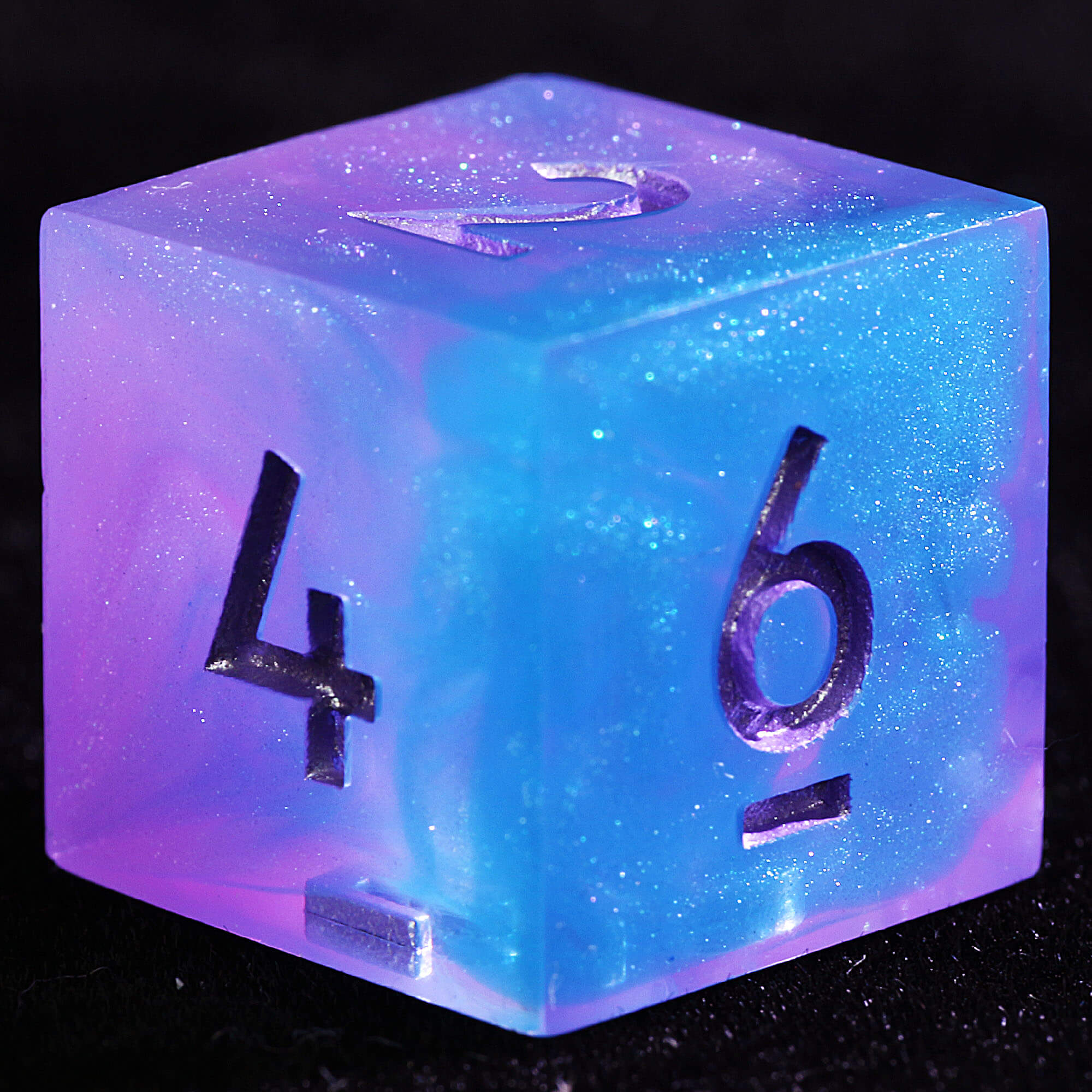 9 Polyhedral Resin Dice Sets DnD Bipolar Cloud Mirage - Dice of Dragons
