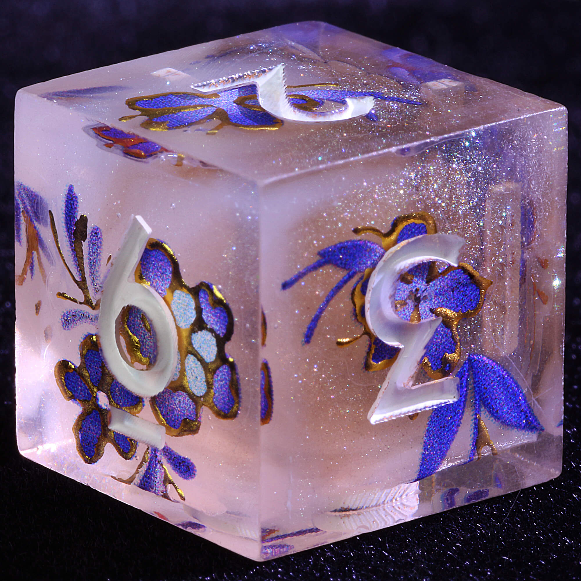 9 Polyhedral Resin Dice Set DnD Fey Dream