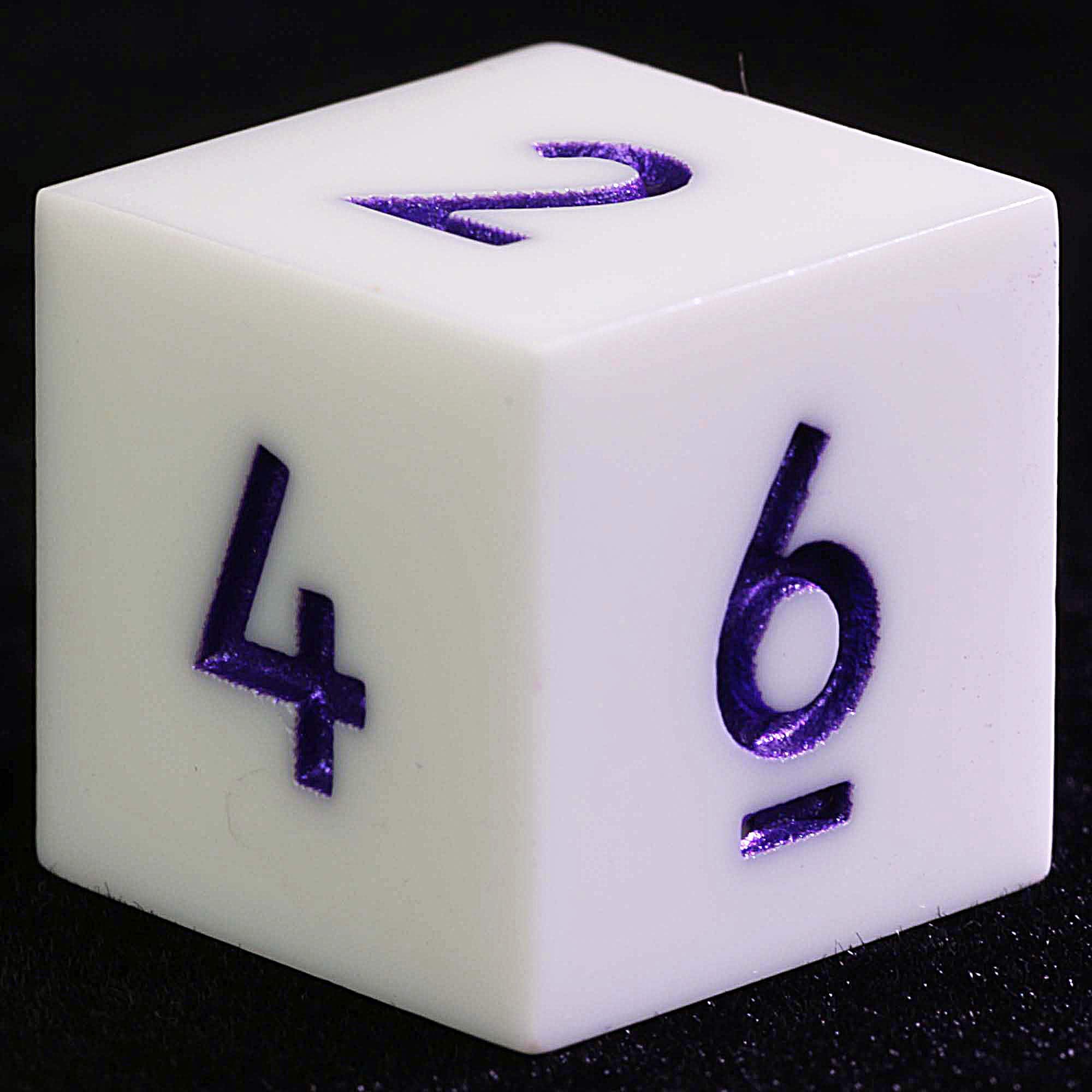 9 Polyhedral Resin Dice Sets DnD White - Dice of Dragons