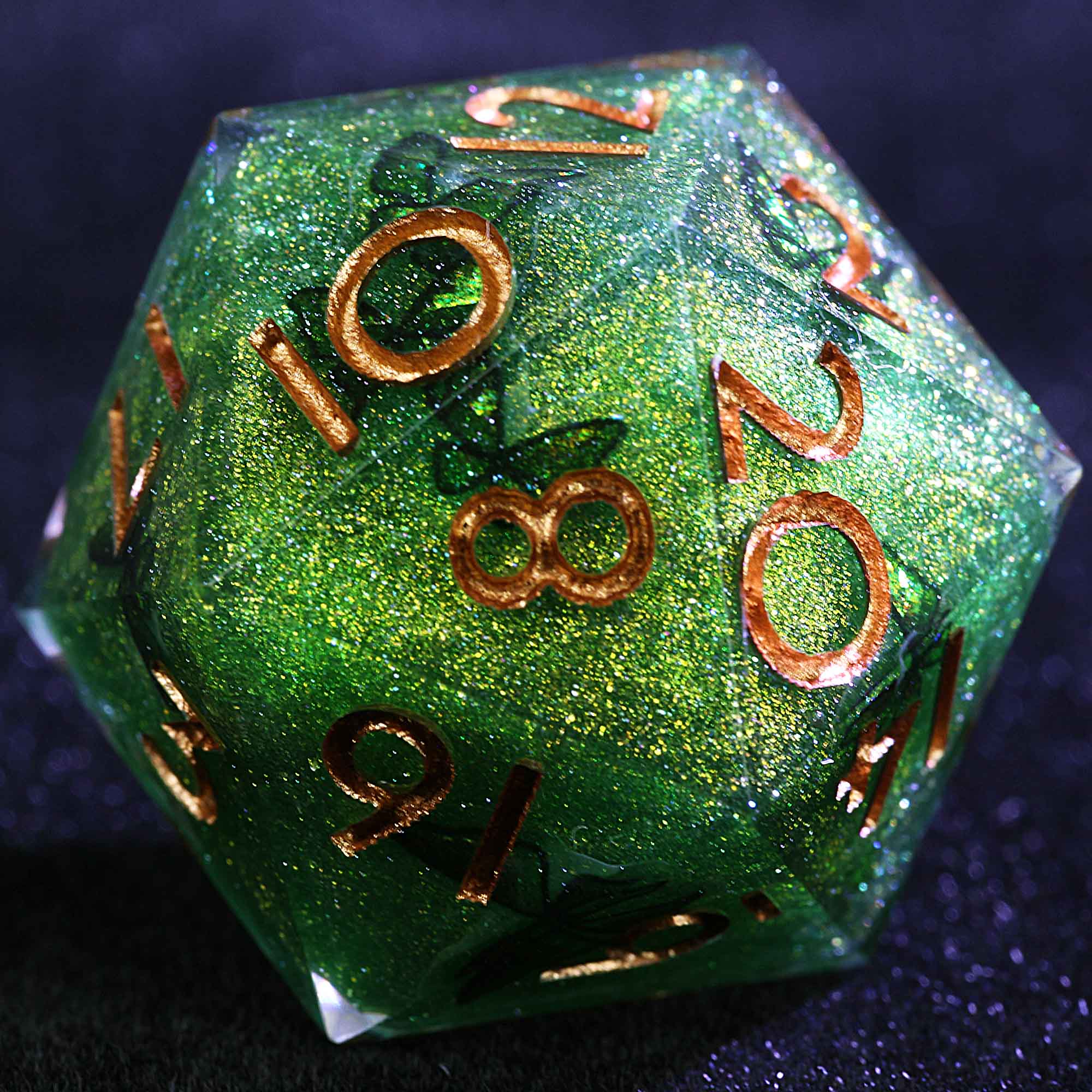 9 Polyhedral Resin D&D Dice Sets Umbral Wing Sylvan