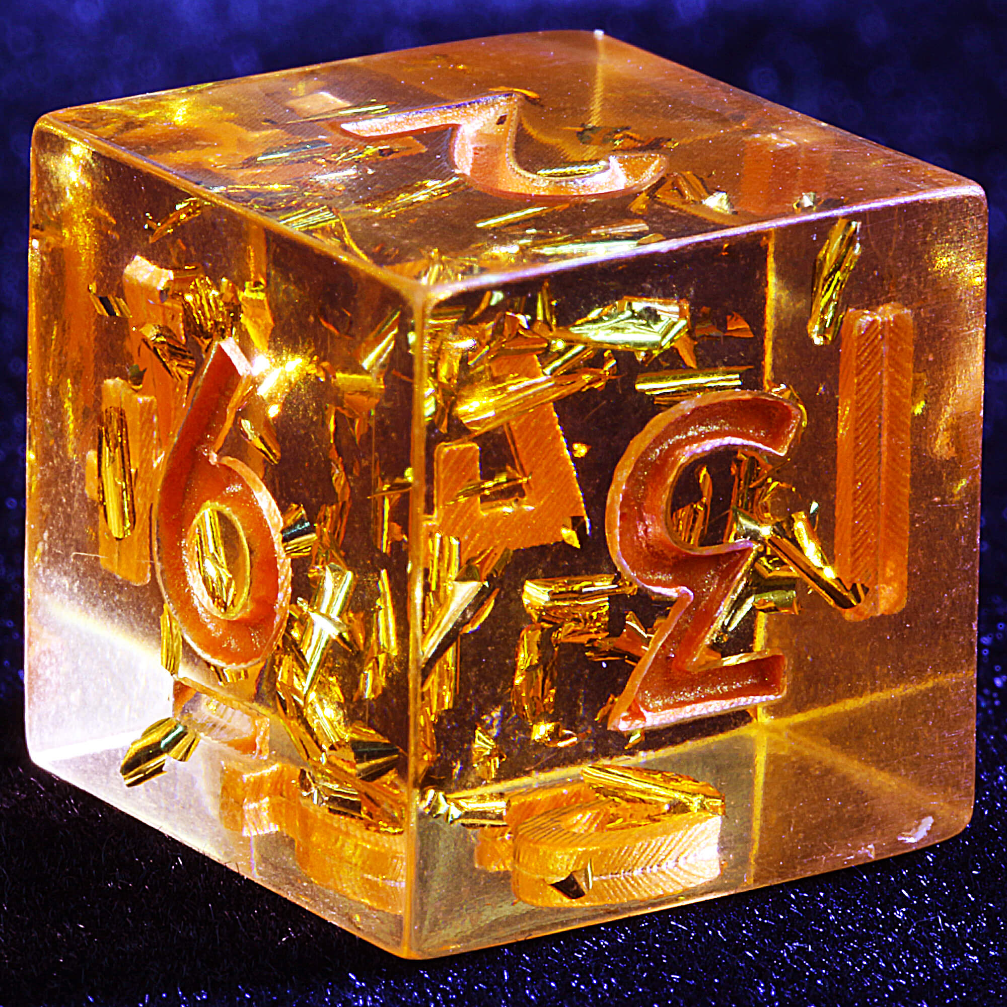 9 Polyhedral Resin D&D Dice Set Dragon Hoard