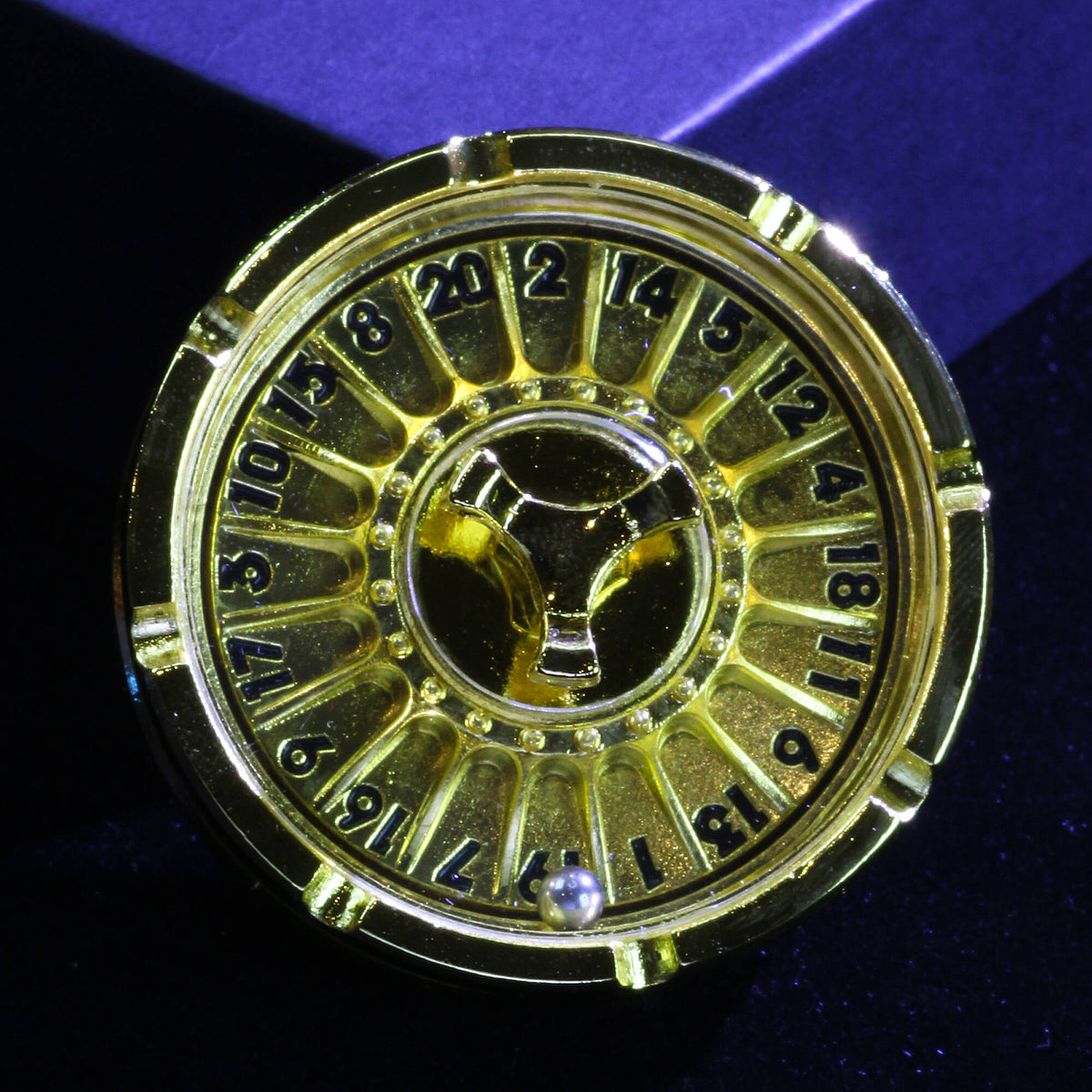 Dragon Metal DnD Roulette Wheel Dice D20 | Unique RPG Dice