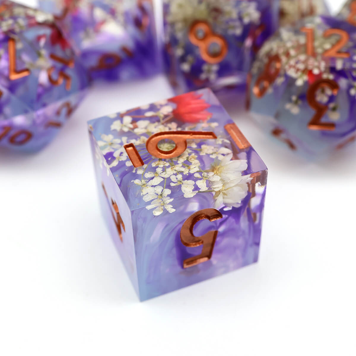 Sharp Edge DND Dice Set 7-Piece - Dice of Dragons