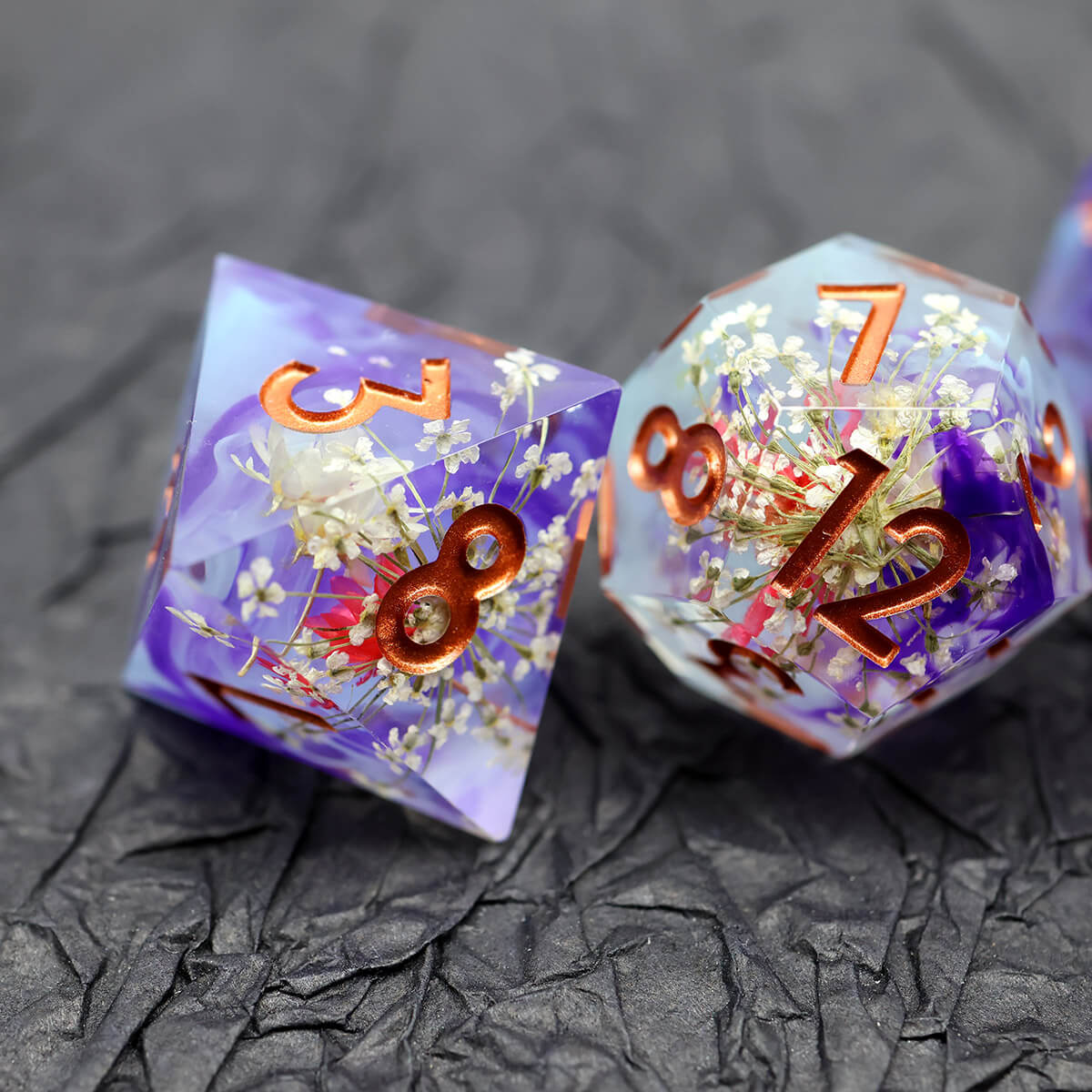 Sharp Edge DND Dice Set 7-Piece - Dice of Dragons