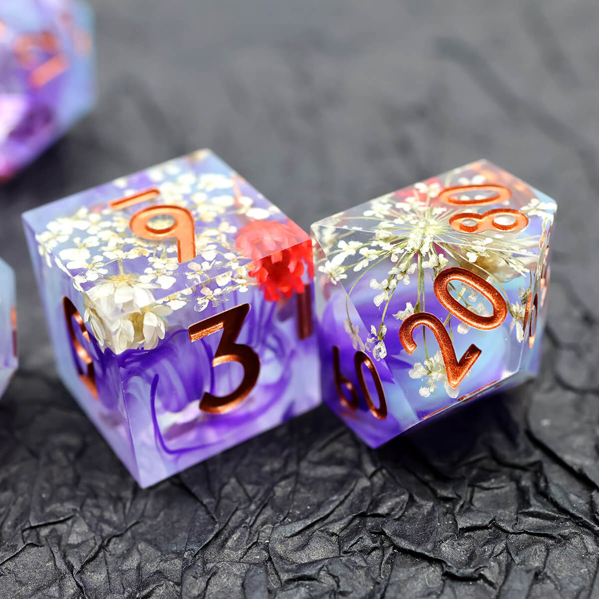 Sharp Edge DND Dice Set 7-Piece - Dice of Dragons